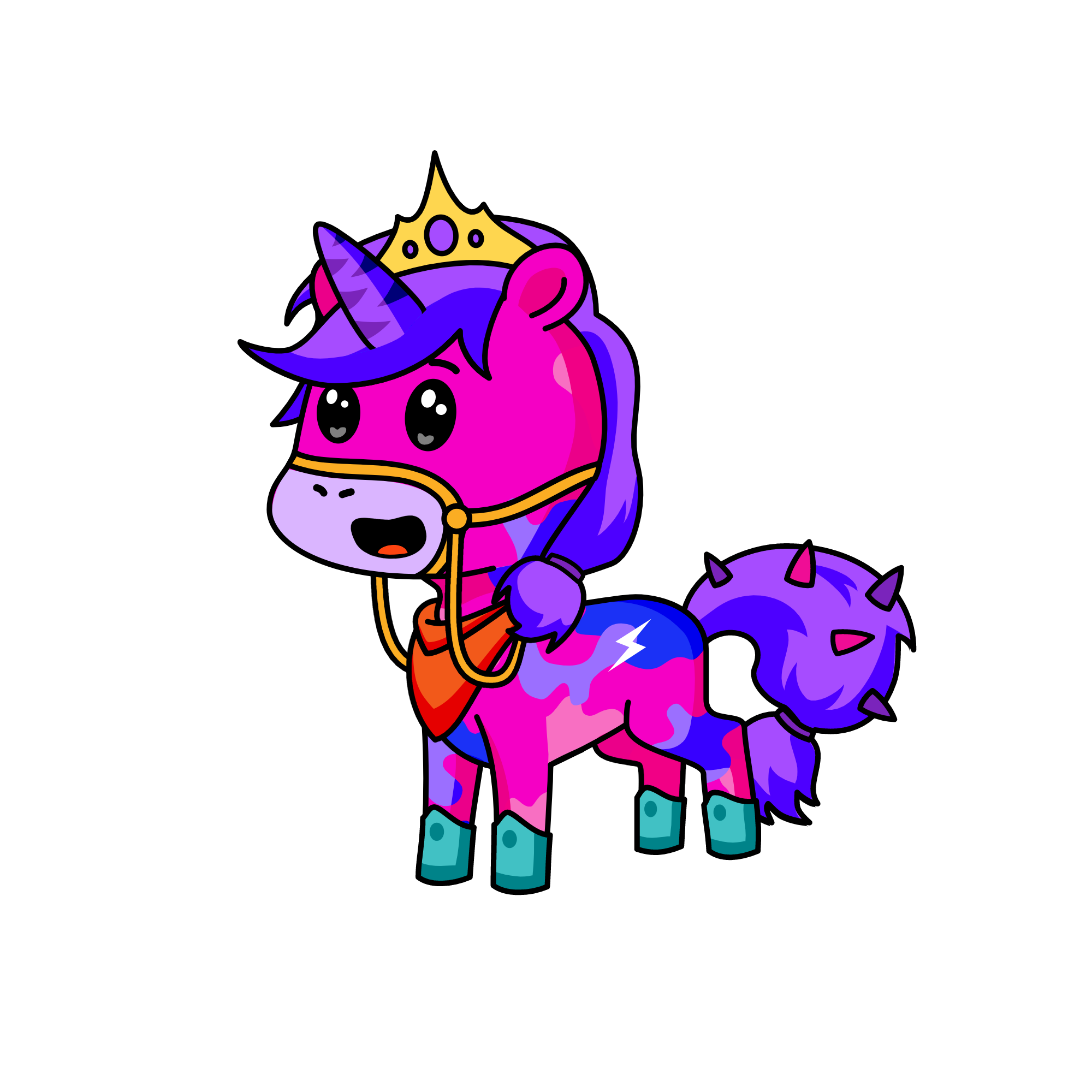 Pink_cherrys_queens, the unicorn