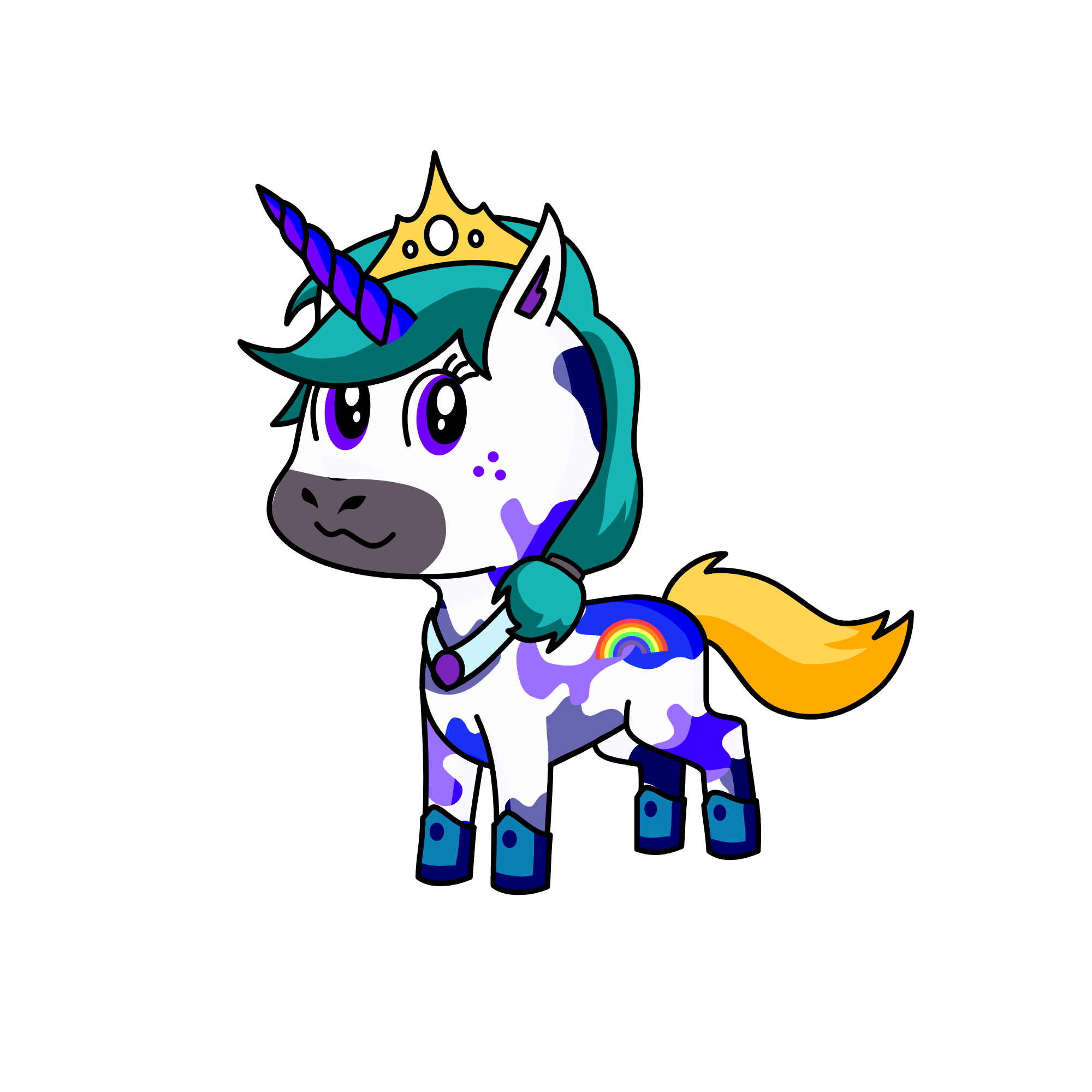 Galax, the unicorn