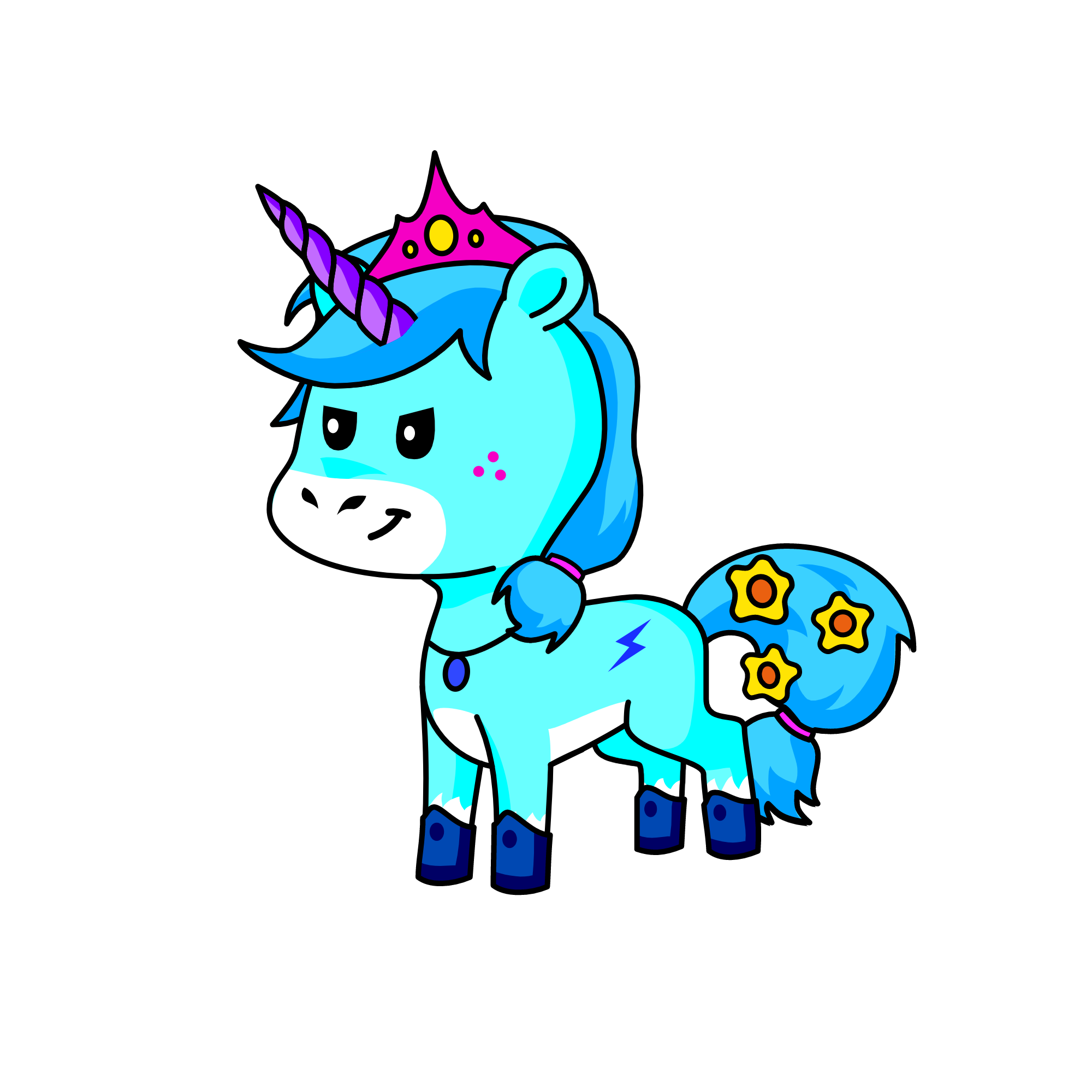Wild ICY UNI, the unicorn