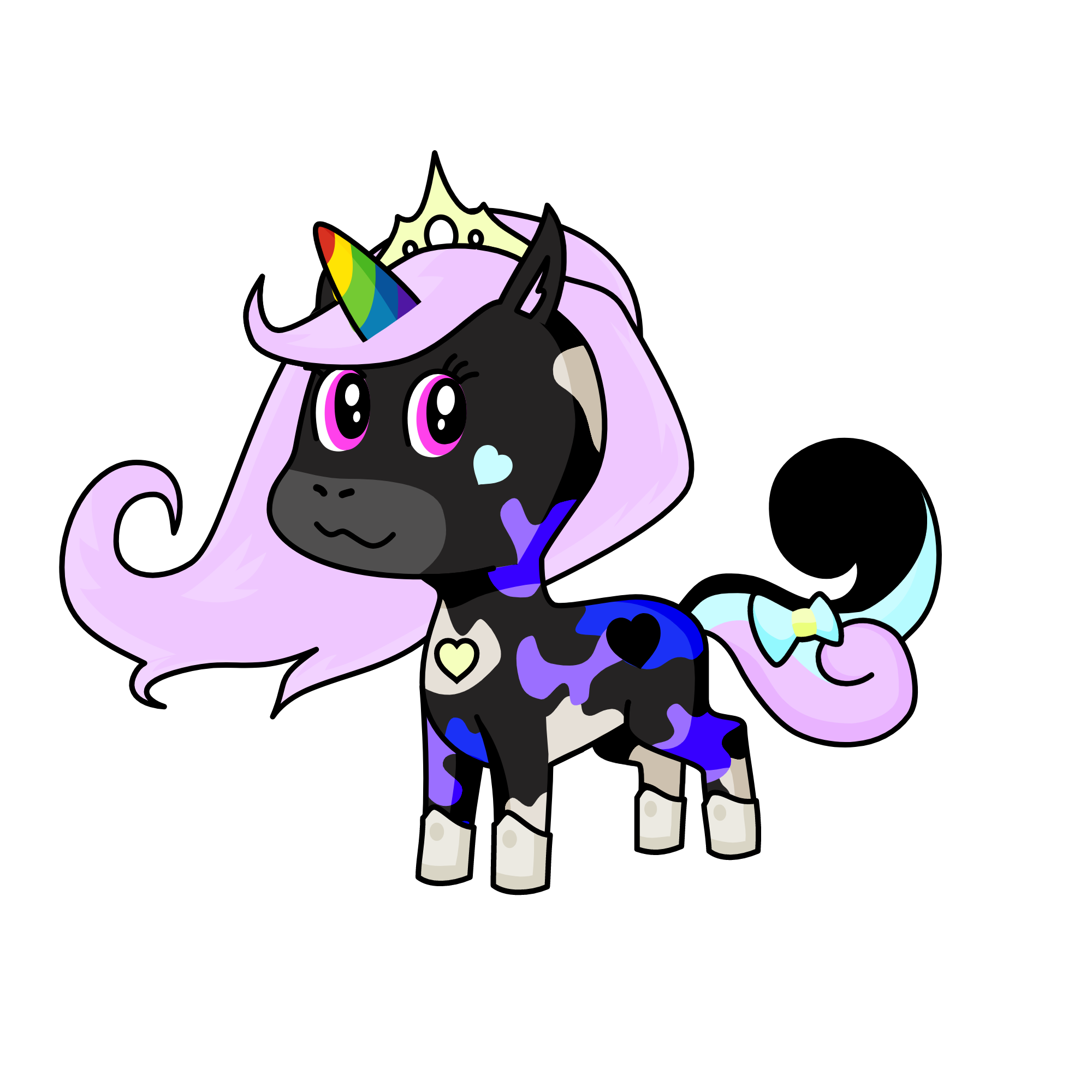 THE DARK PRINCESS, the unicorn