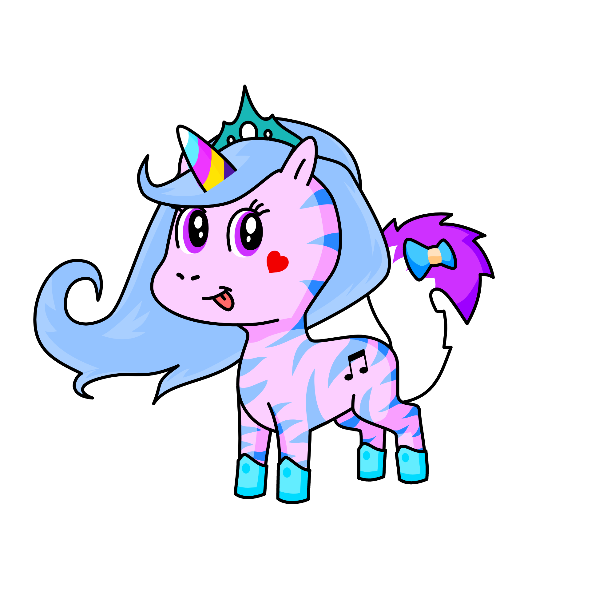 müzikorn, the unicorn