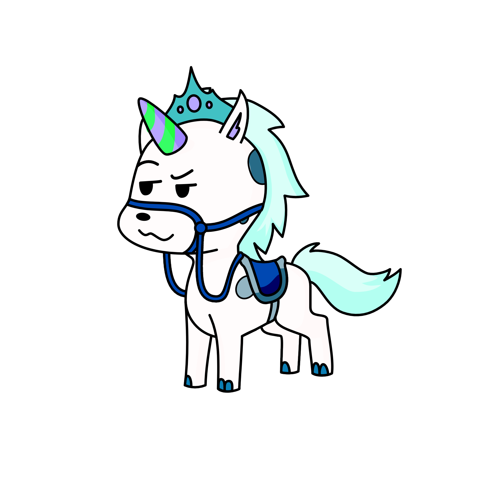 Ice, the unicorn