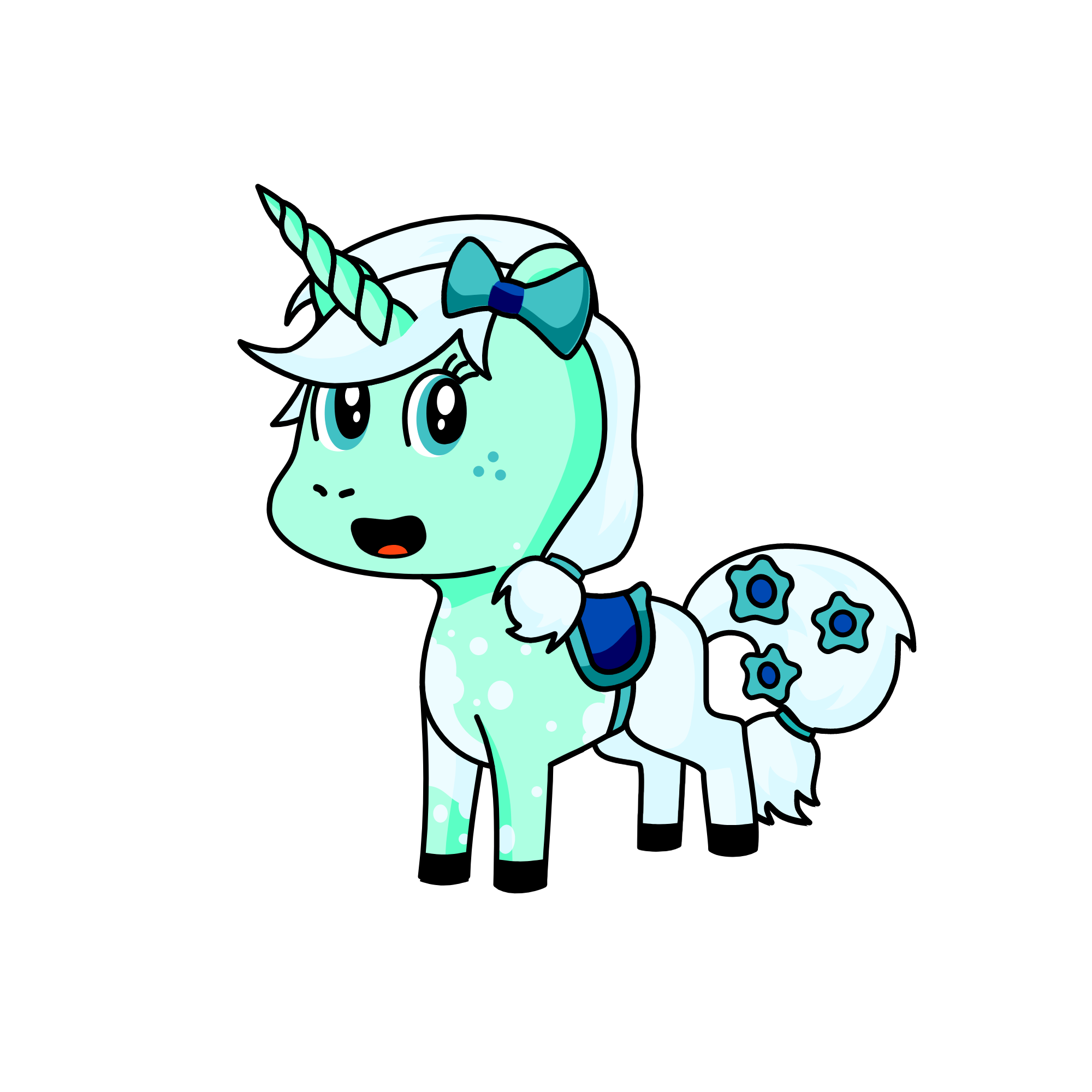 winter, the unicorn