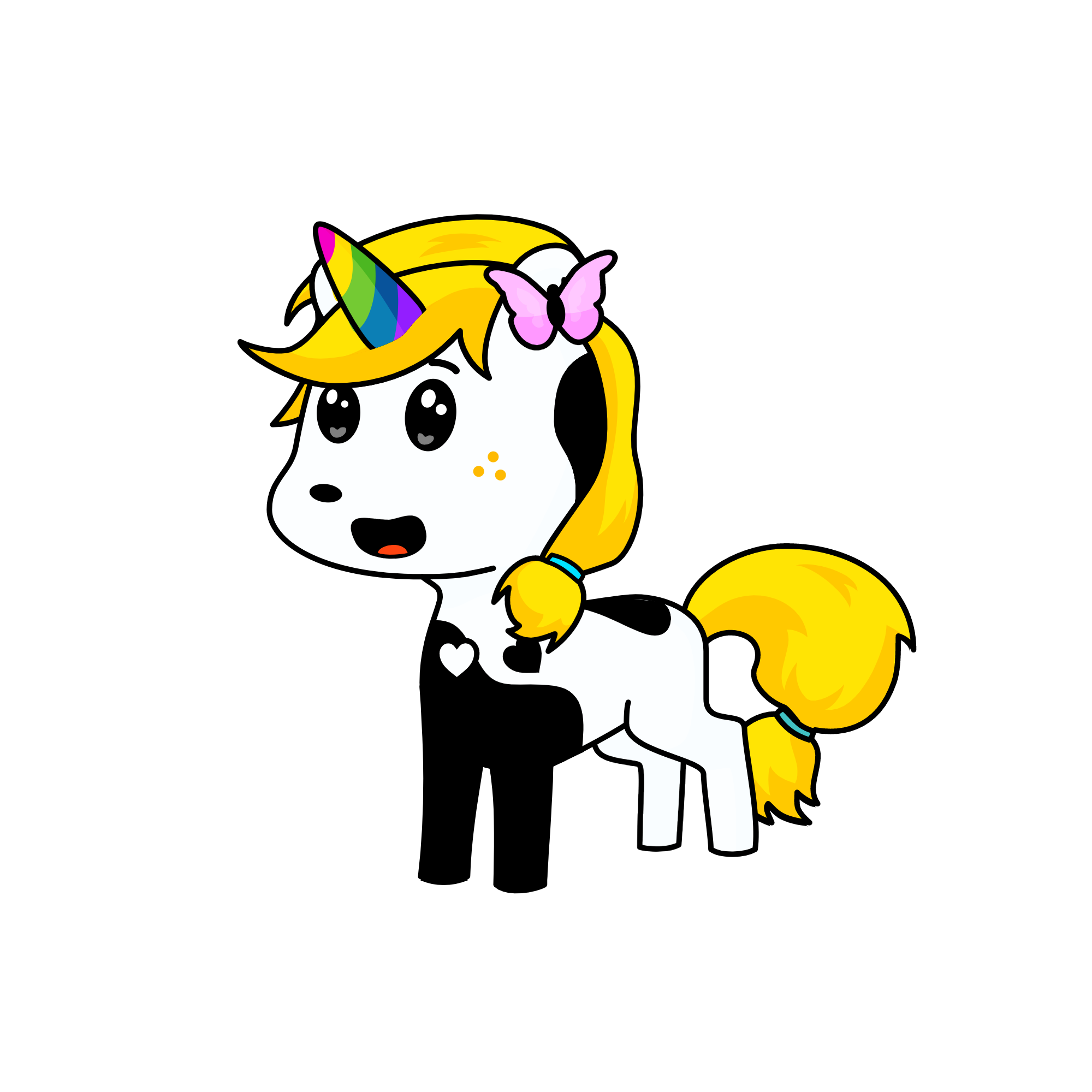 Panda peter, the unicorn