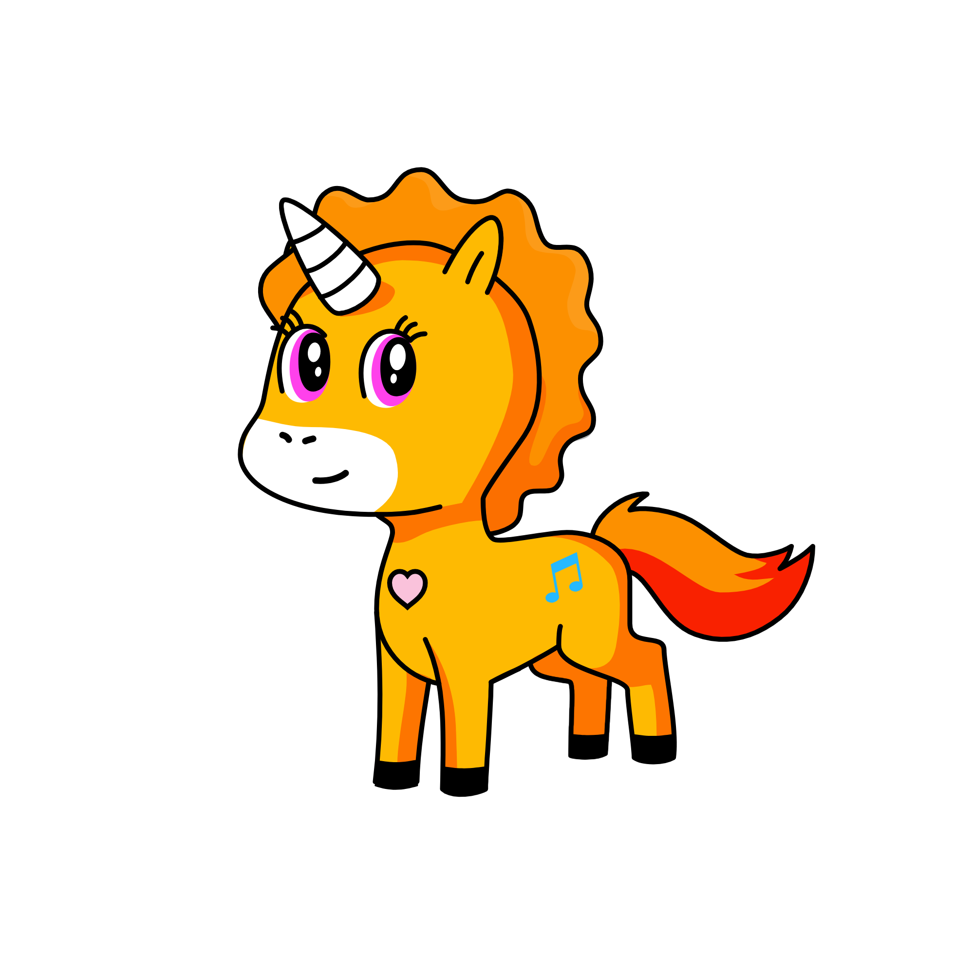 lala, the unicorn