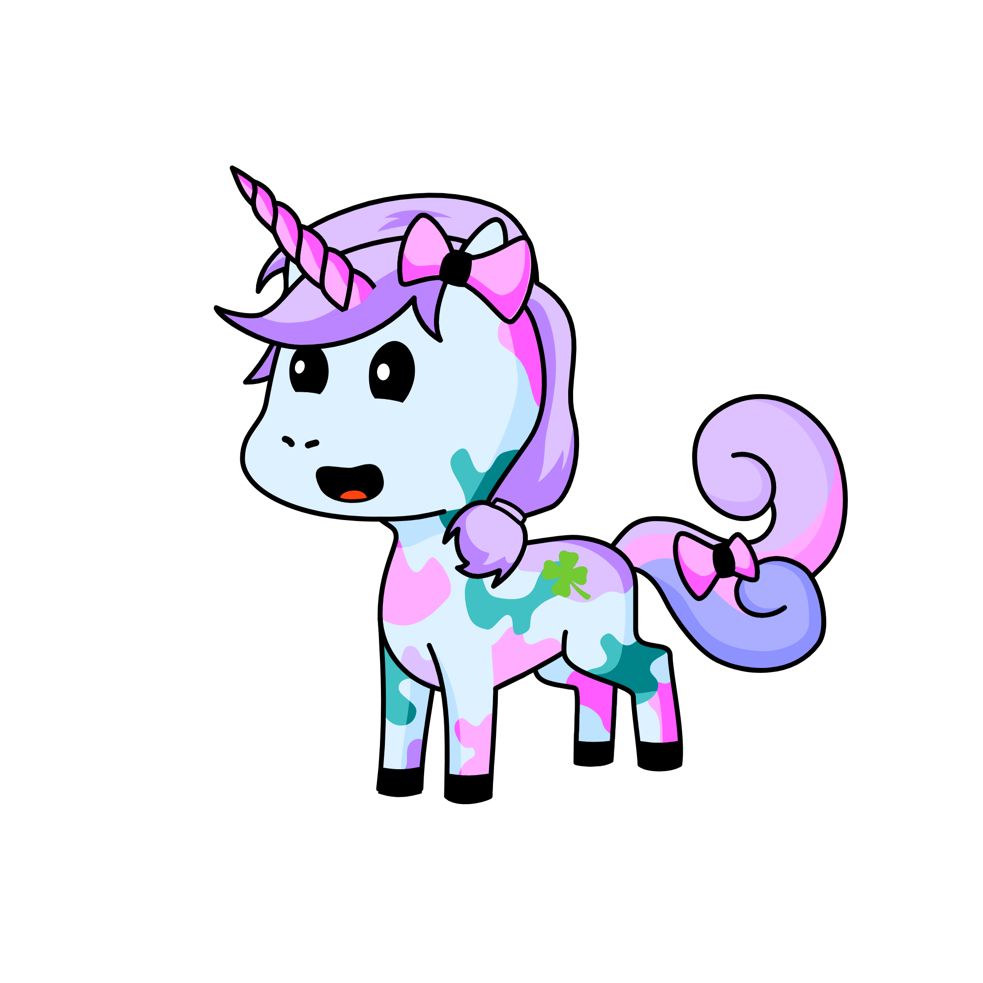 pastel, the unicorn
