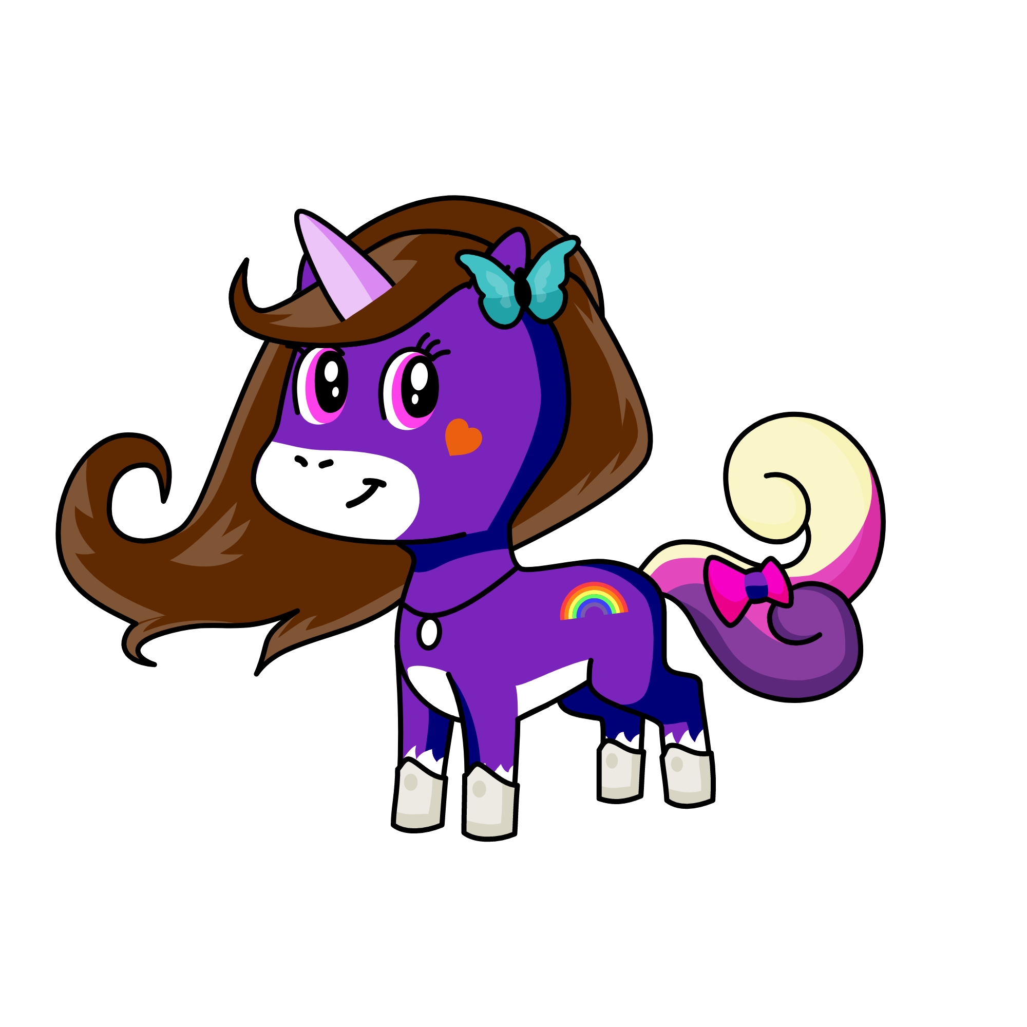 cat, the unicorn