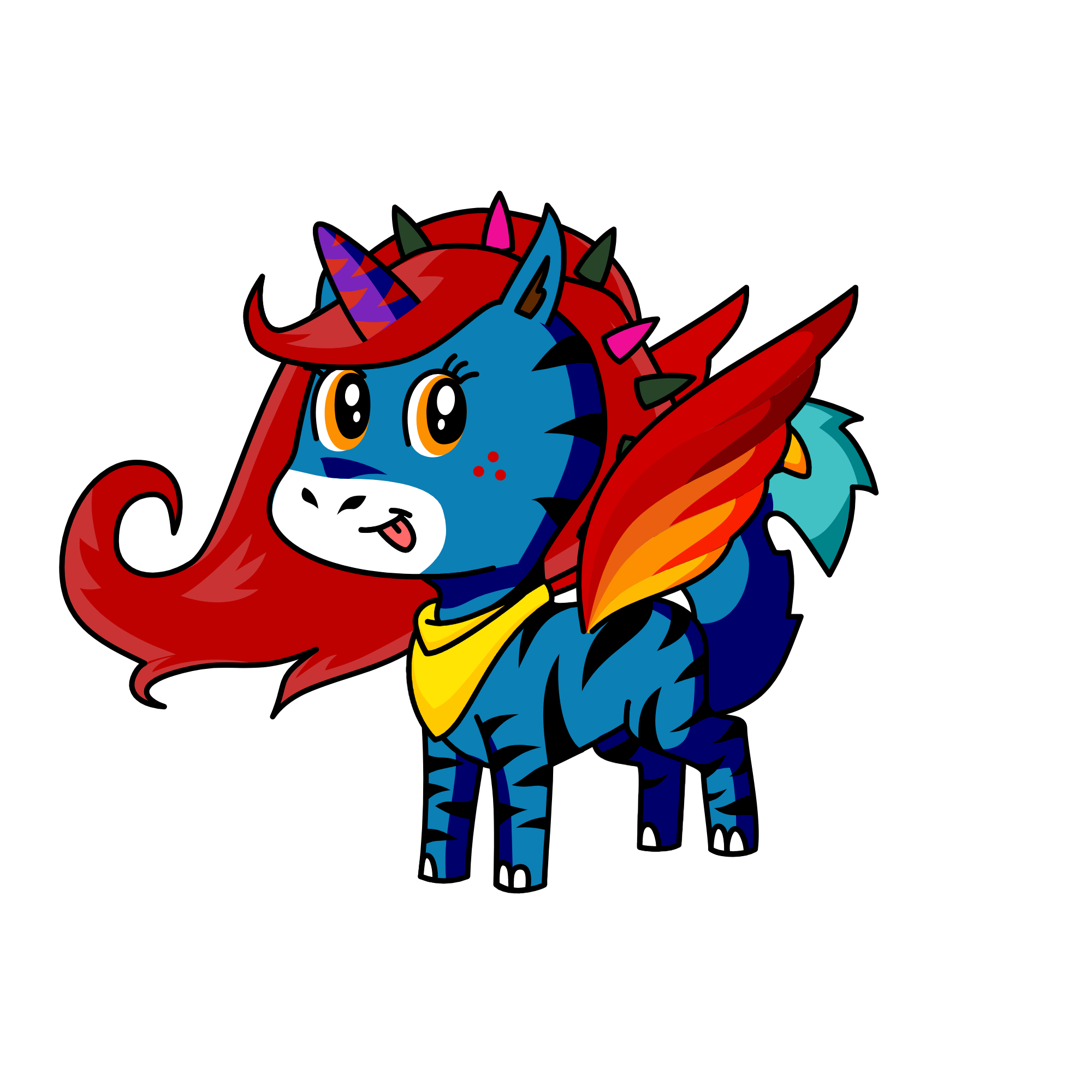 Frazzle, the unicorn