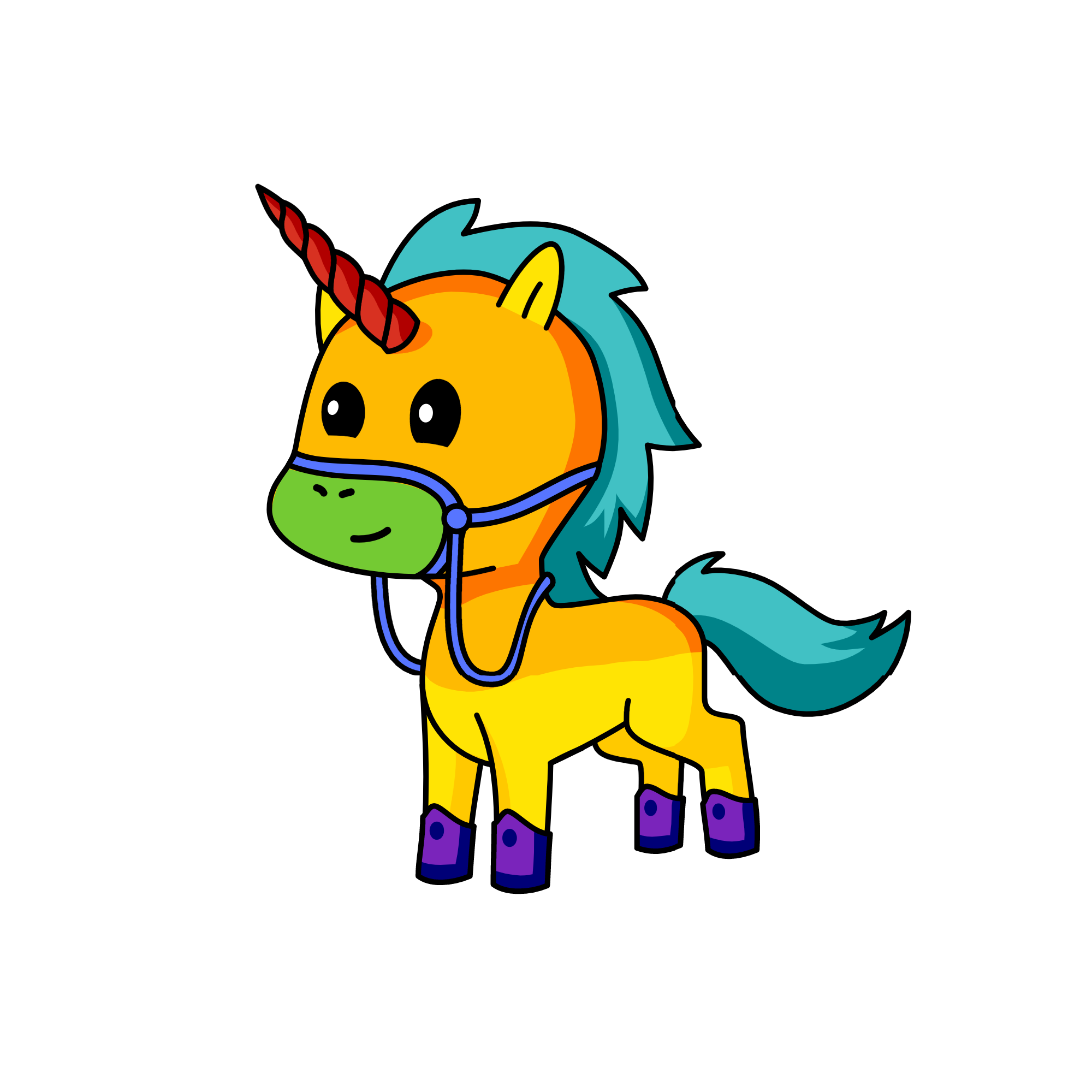 Vortex, the unicorn