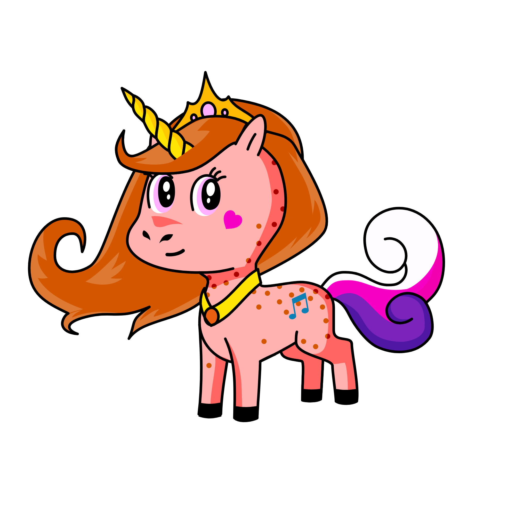 sparkles, the unicorn
