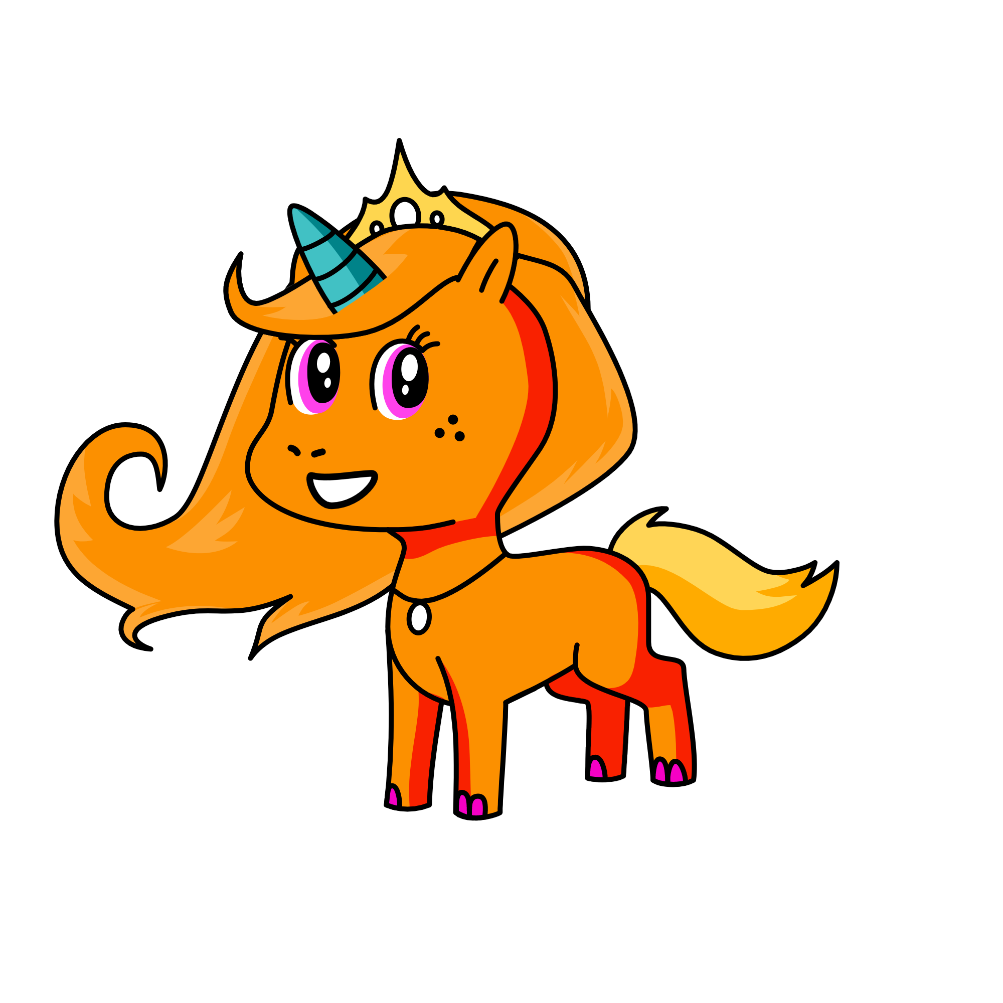 ginny, the unicorn
