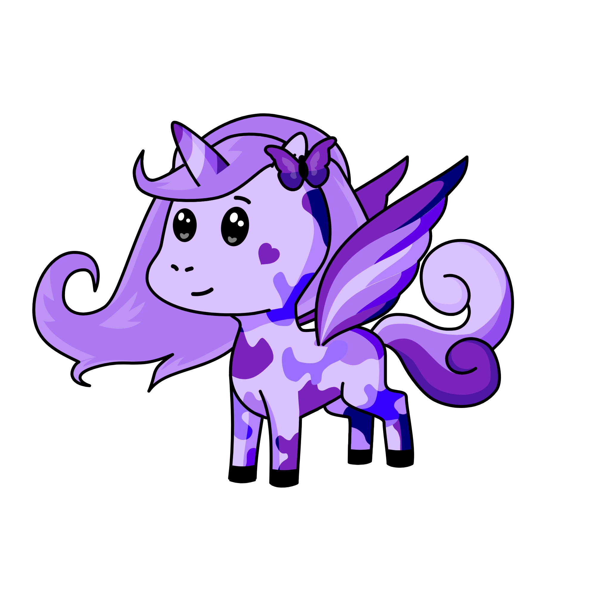 Grape, the unicorn