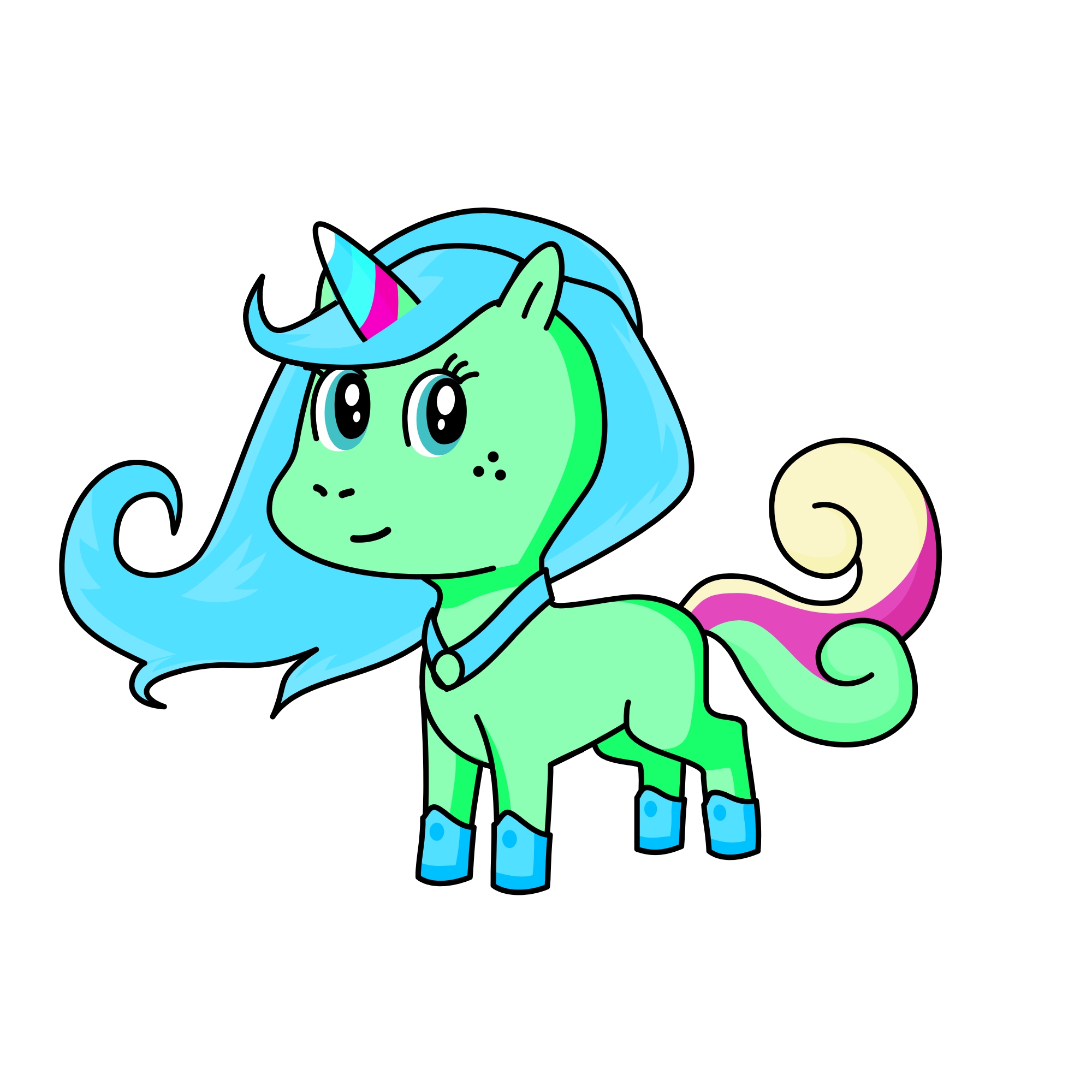 Alana, the unicorn