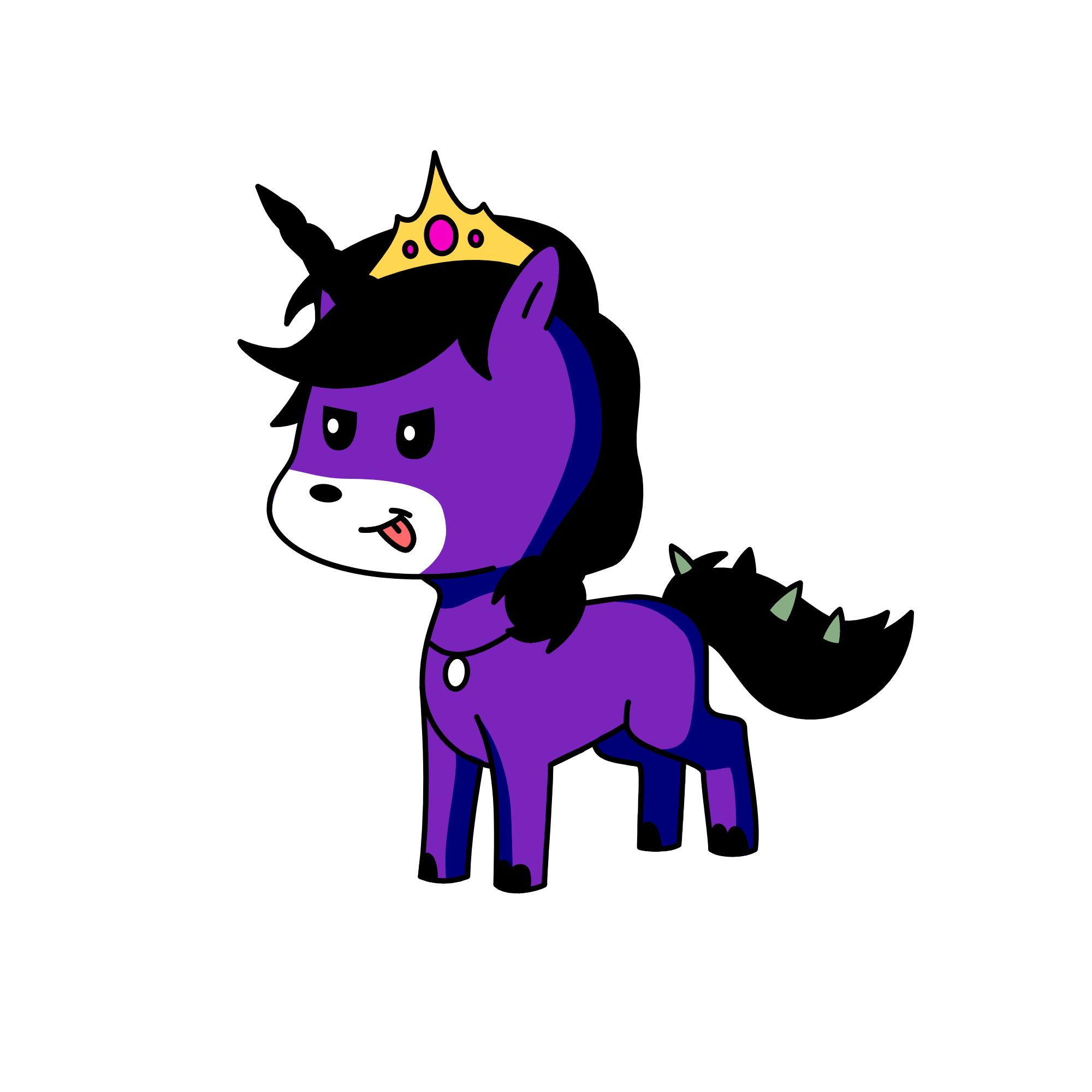 Moon light~~ :3, the unicorn