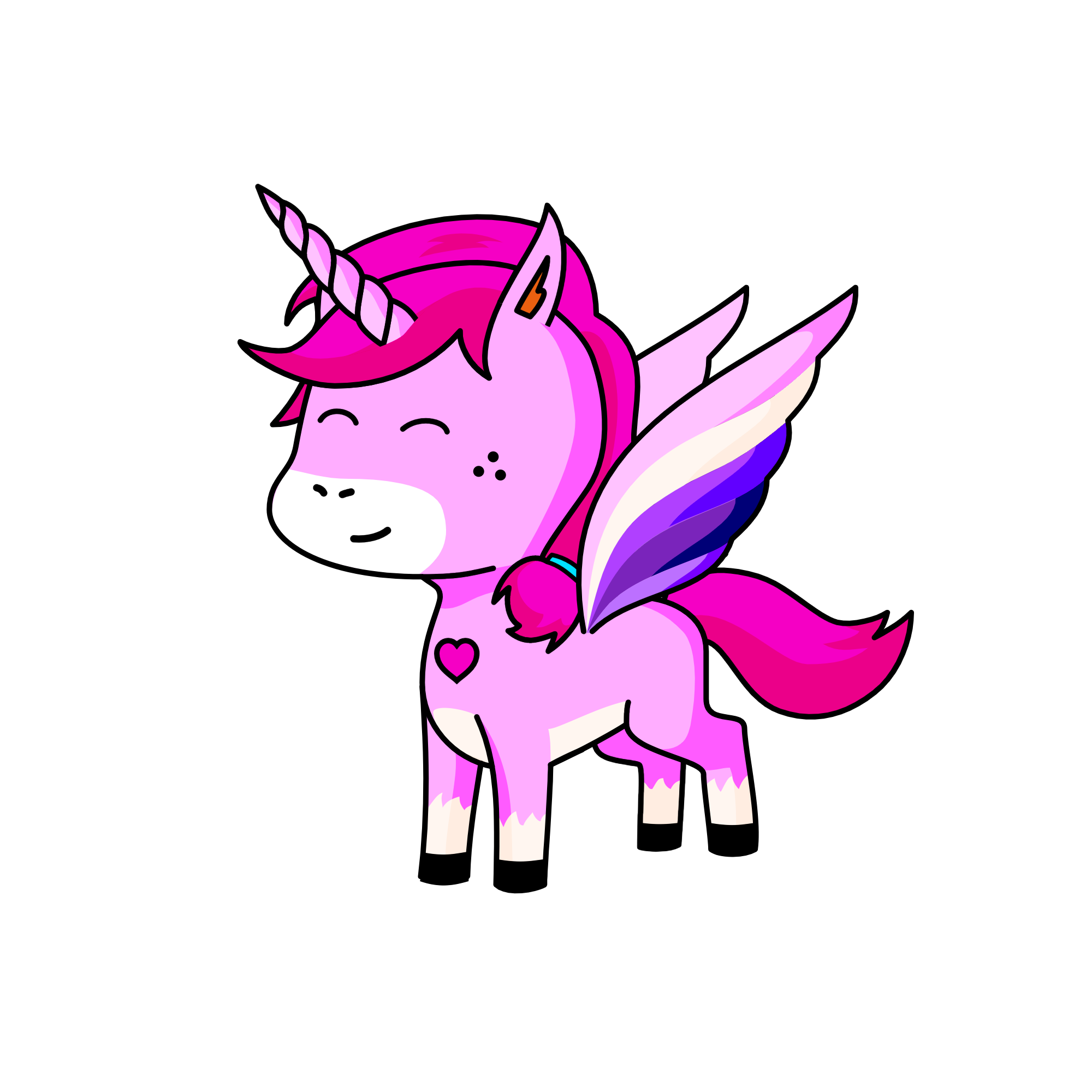 Vivian, the unicorn