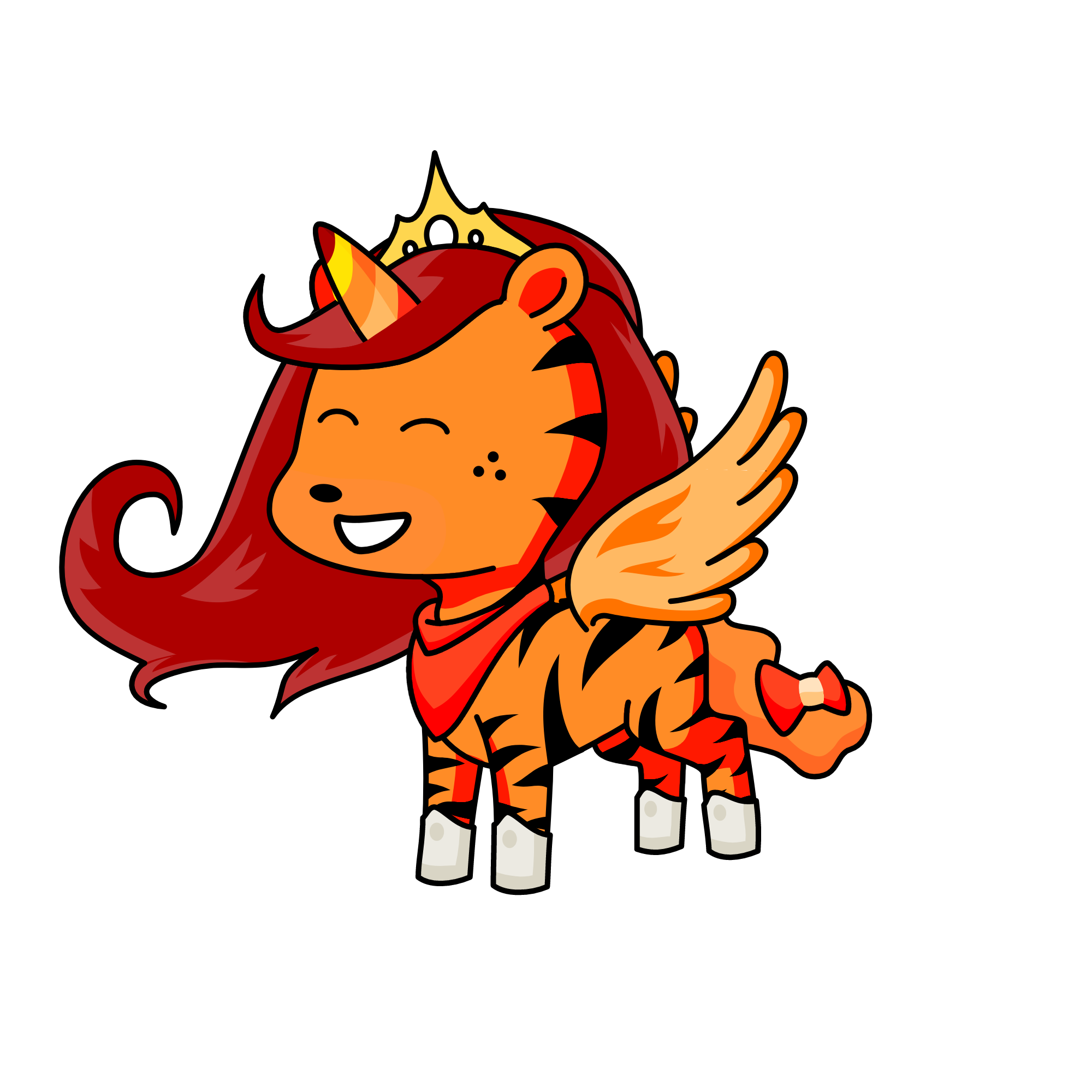 Fireprincess, the unicorn