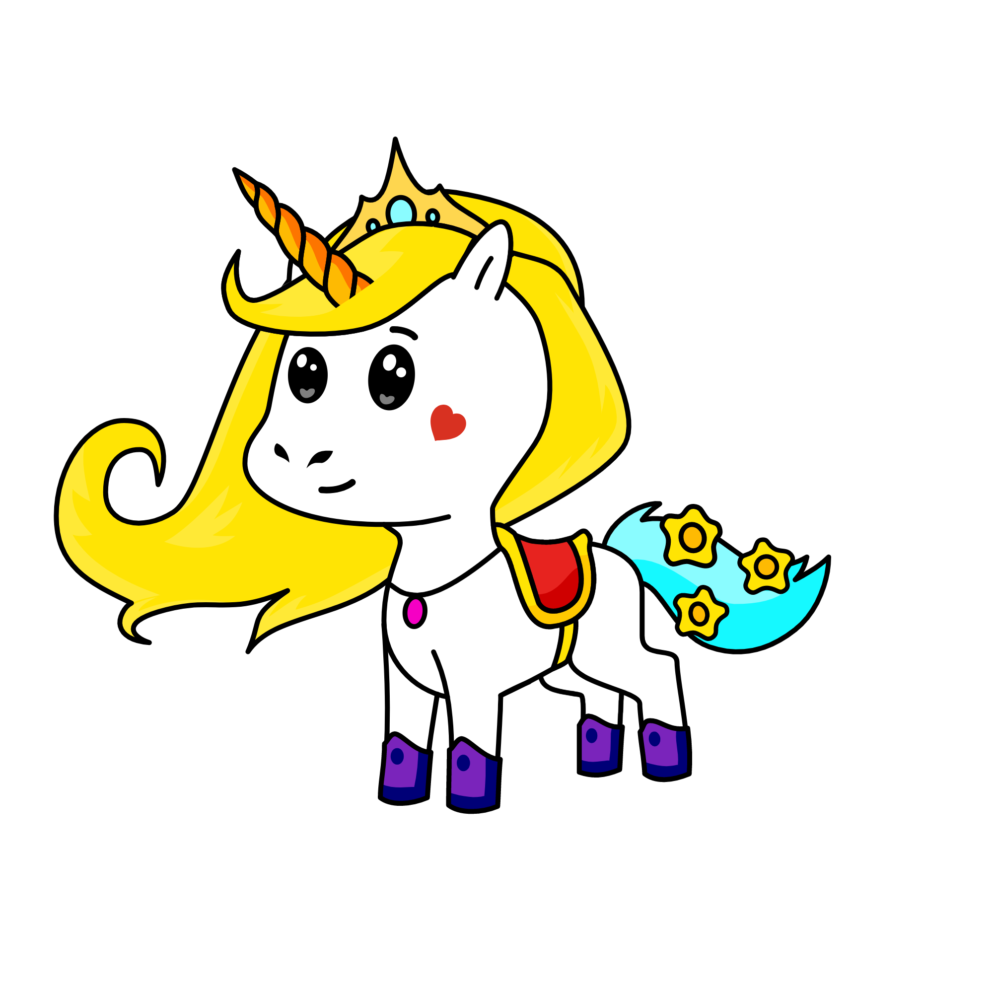 Serena, the unicorn
