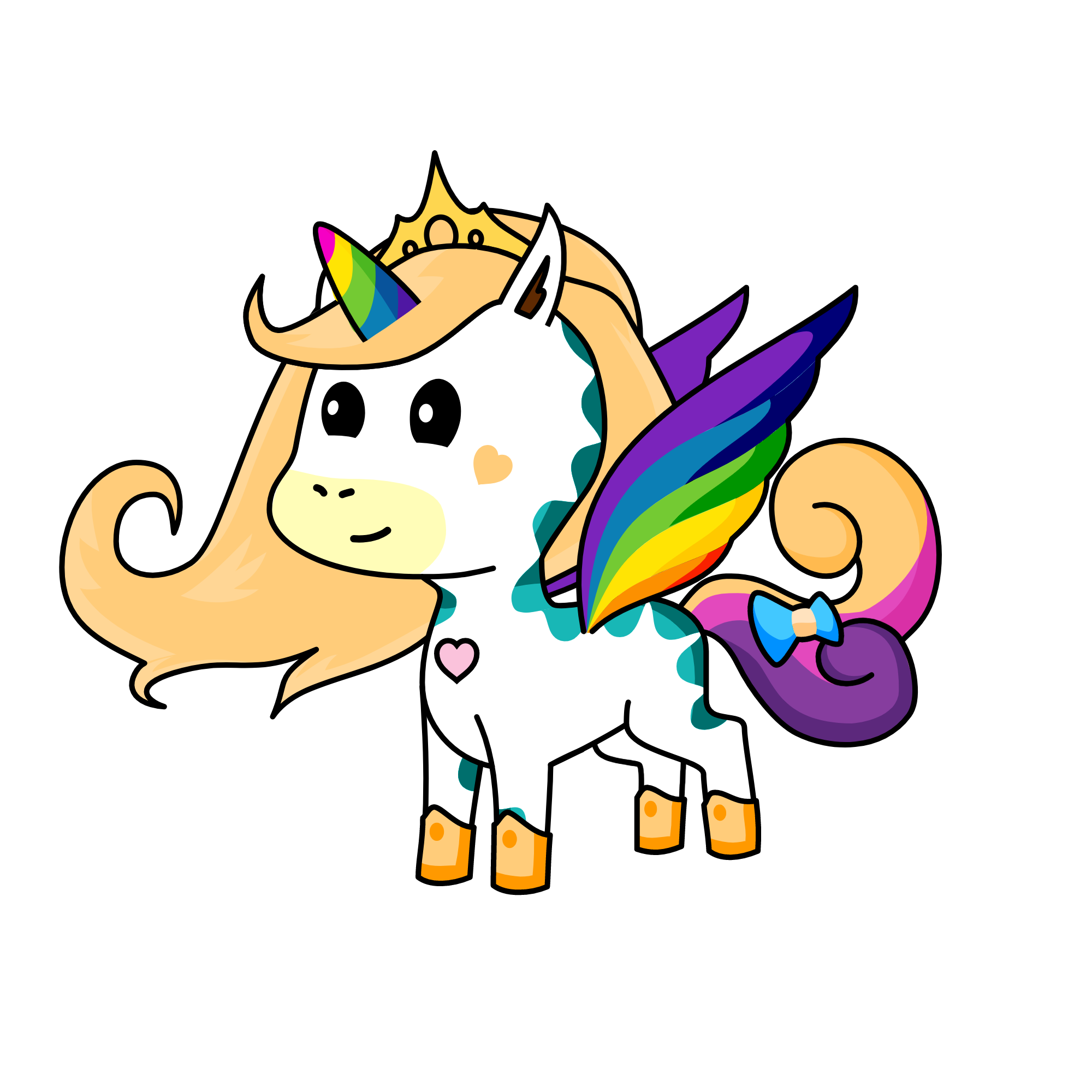 Princess Nella, the unicorn