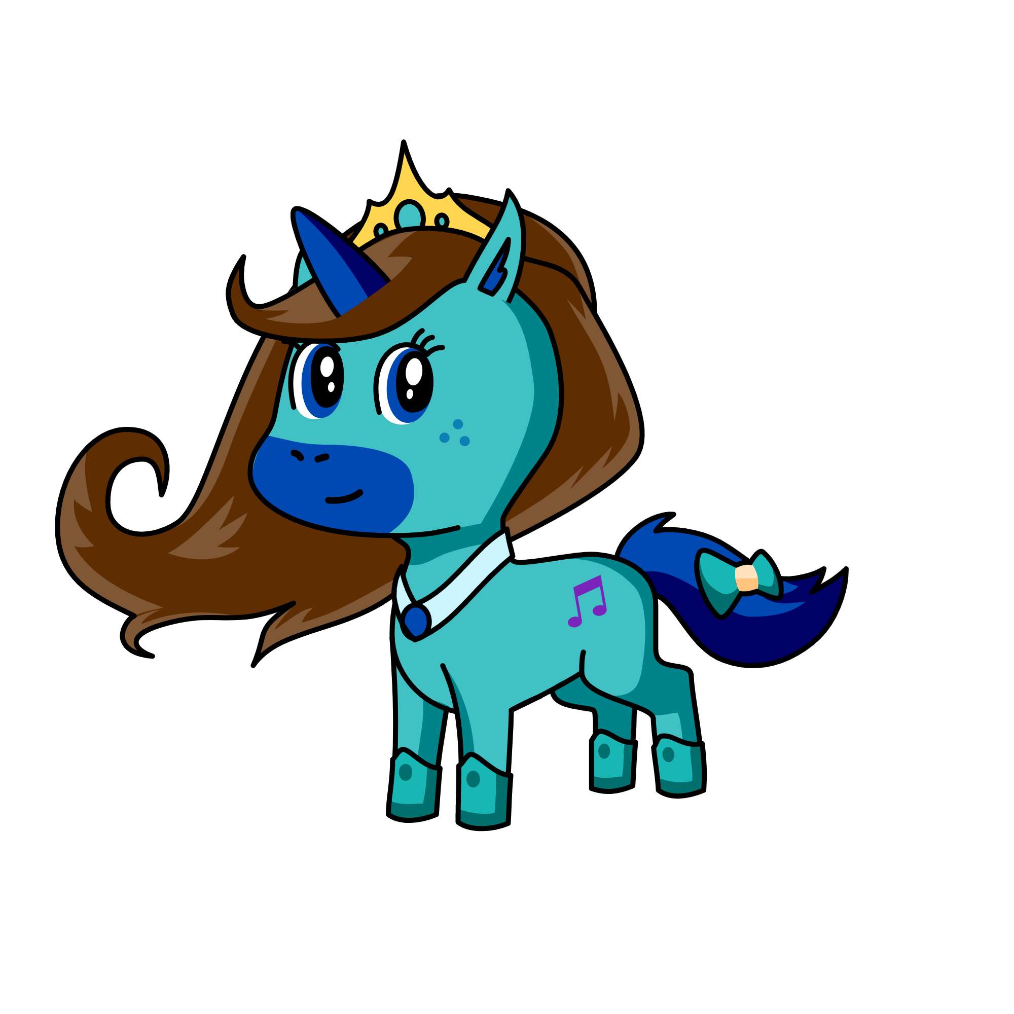 Sunshine, the unicorn