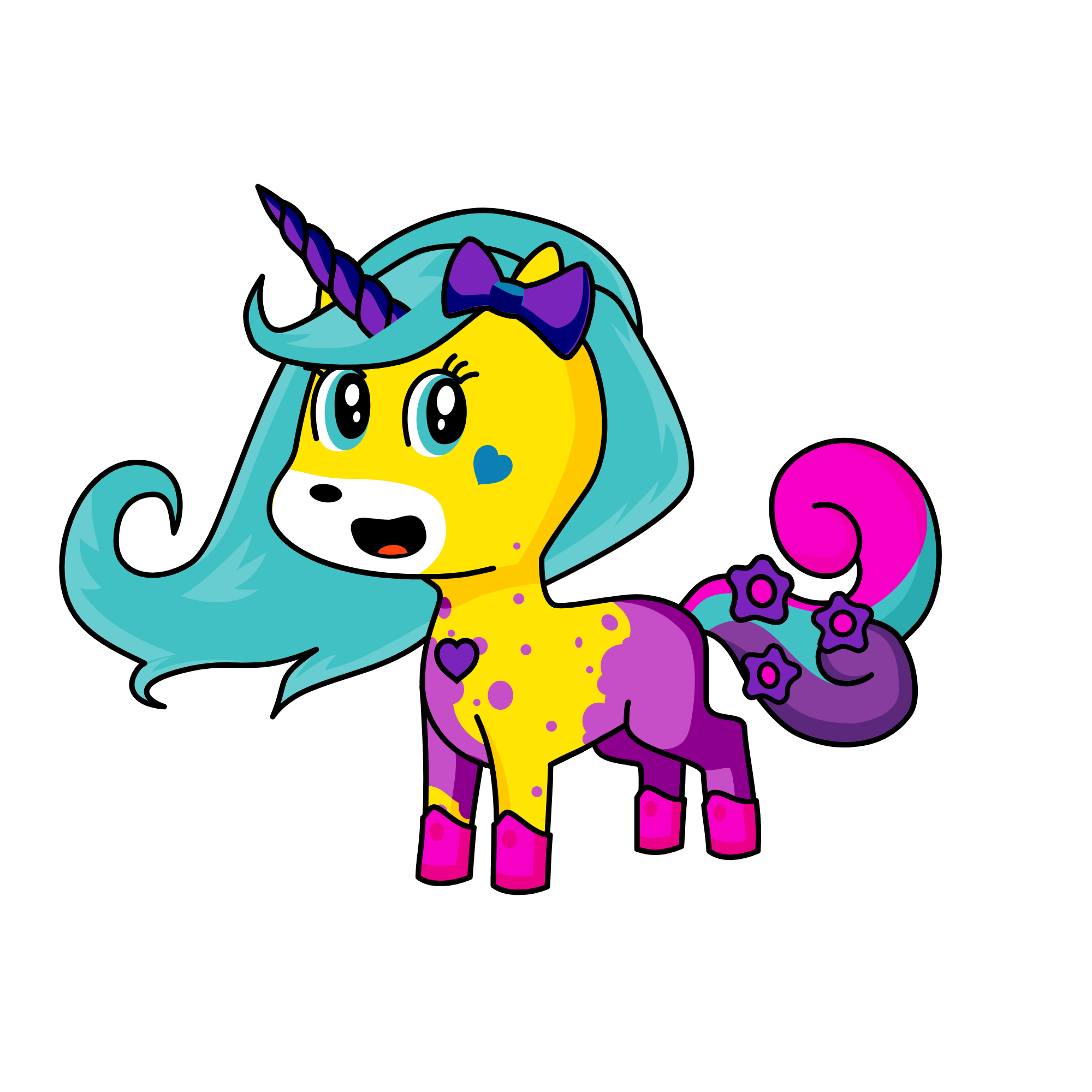 cake mcsugar, the unicorn