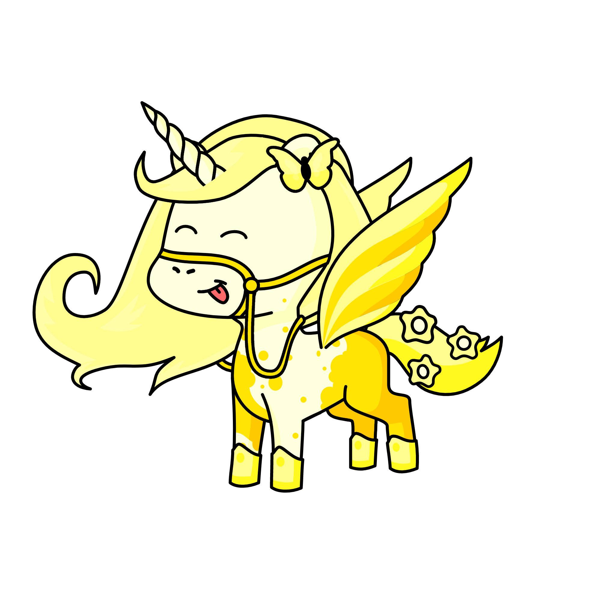 Sunshine, the unicorn