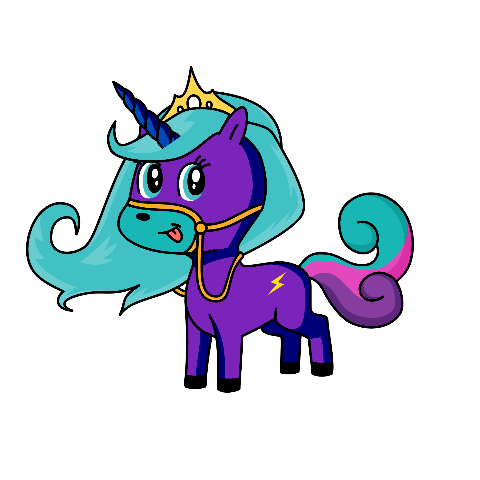 midniget, the unicorn