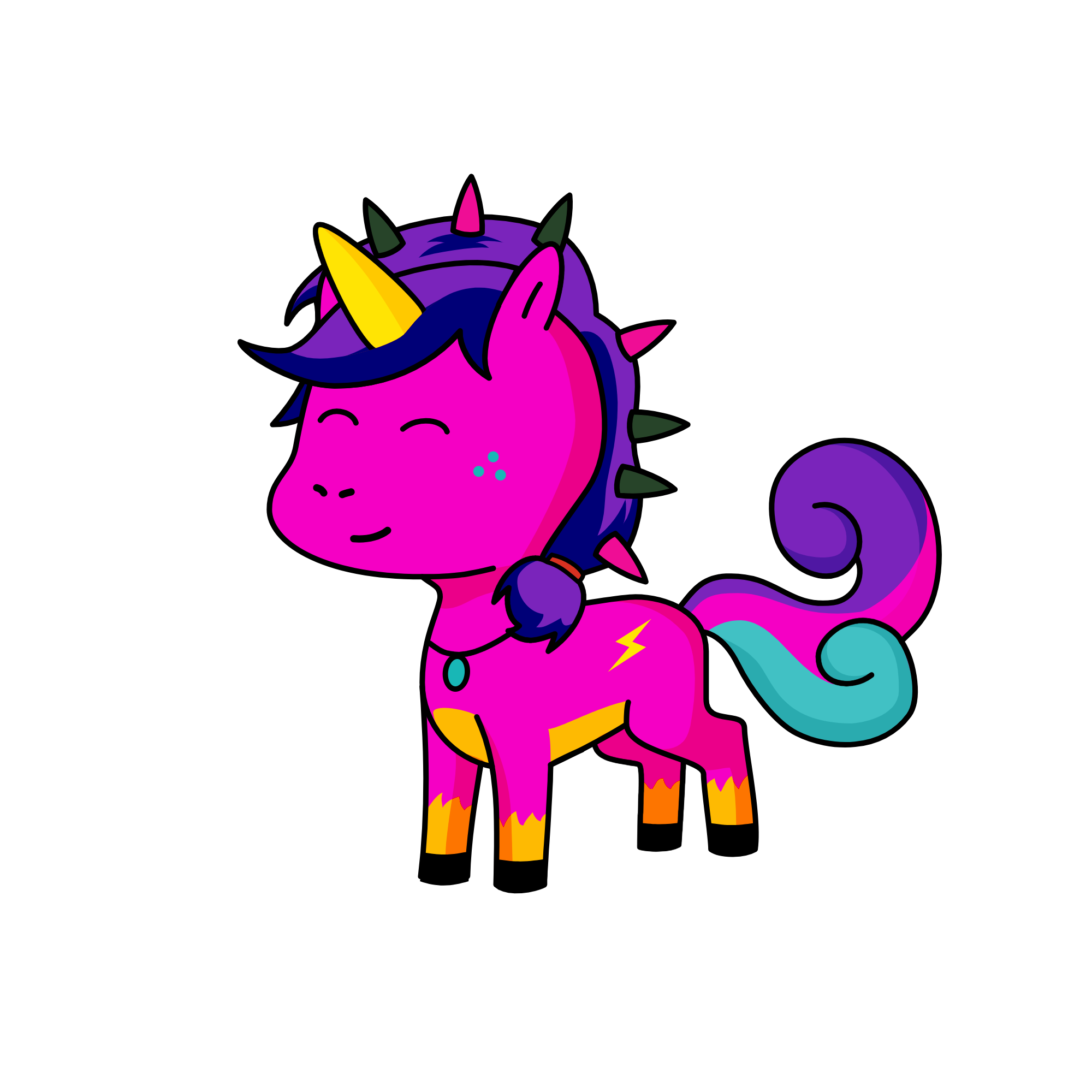 Kristen, the unicorn