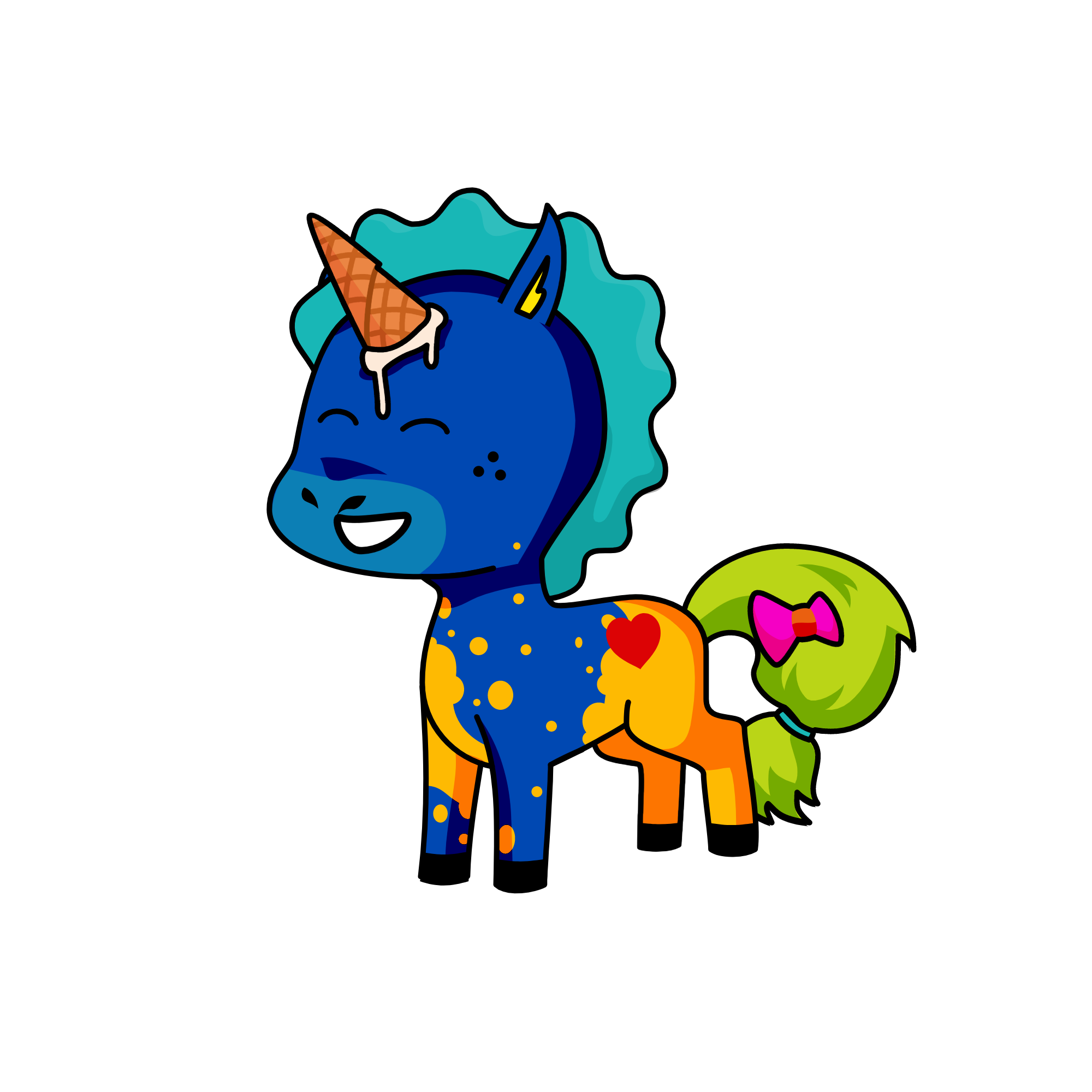 pOOp, the unicorn