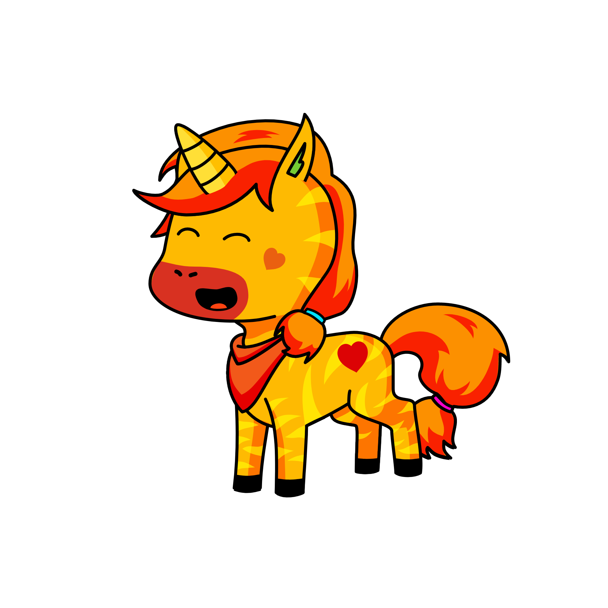 Desert, the unicorn