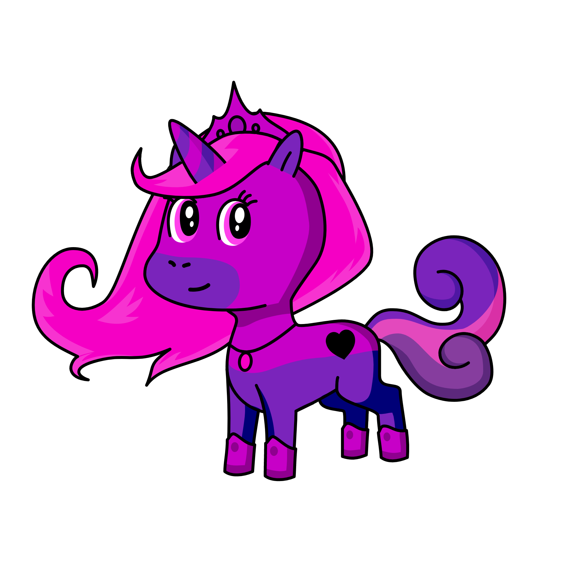 starfire, the unicorn