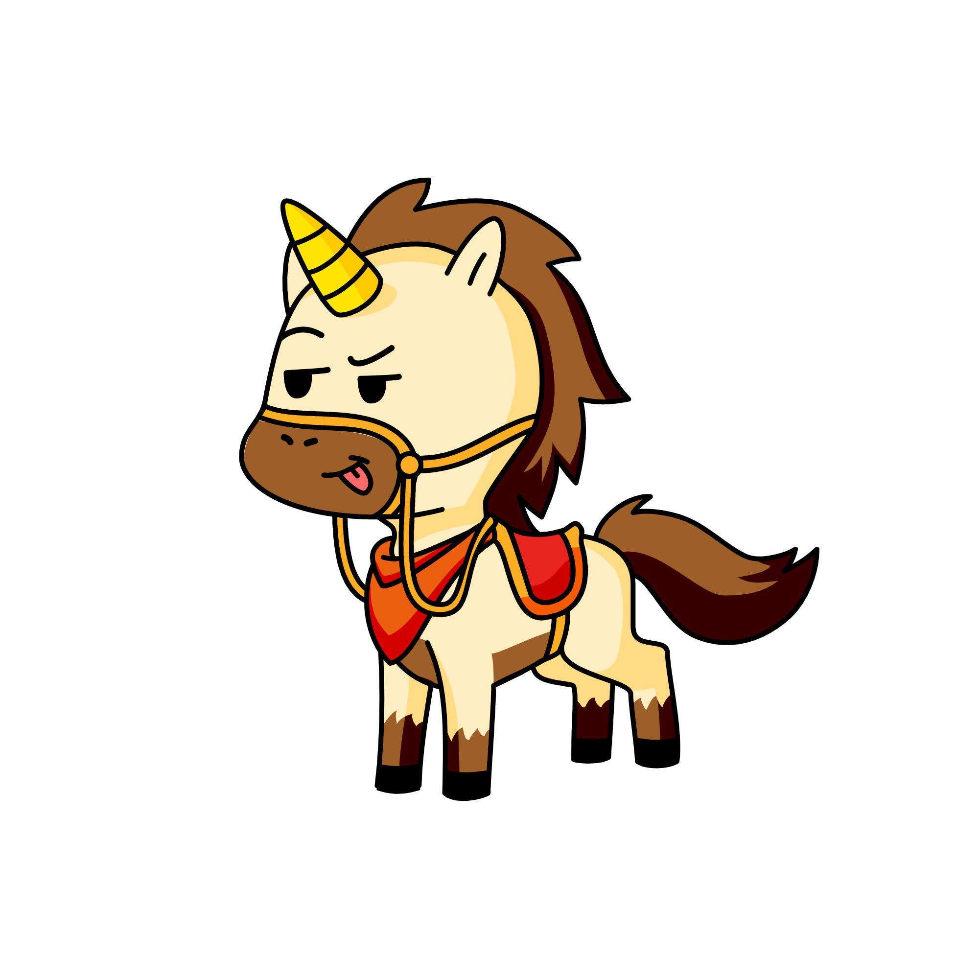 Chocolate, the unicorn