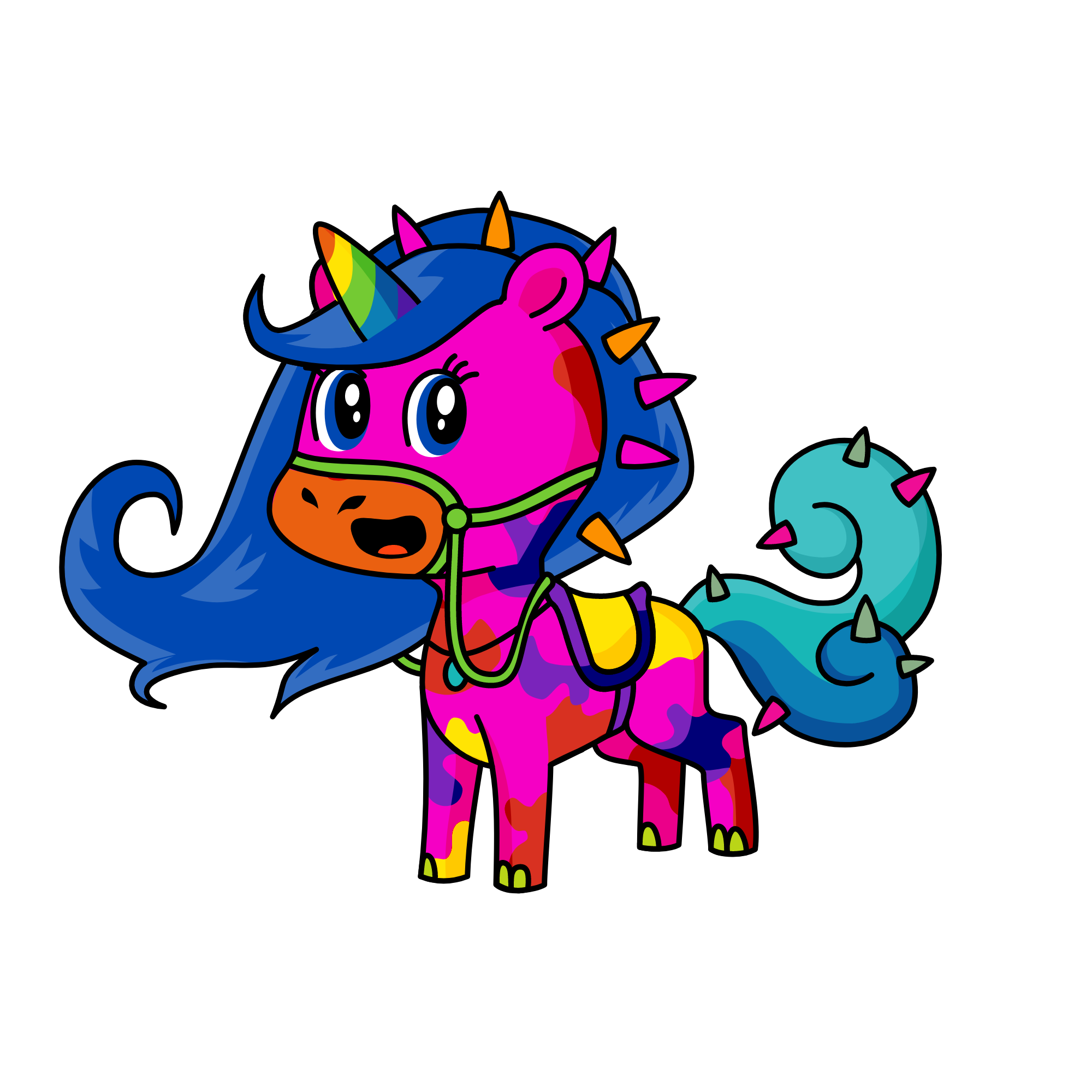 Lollipop, the unicorn