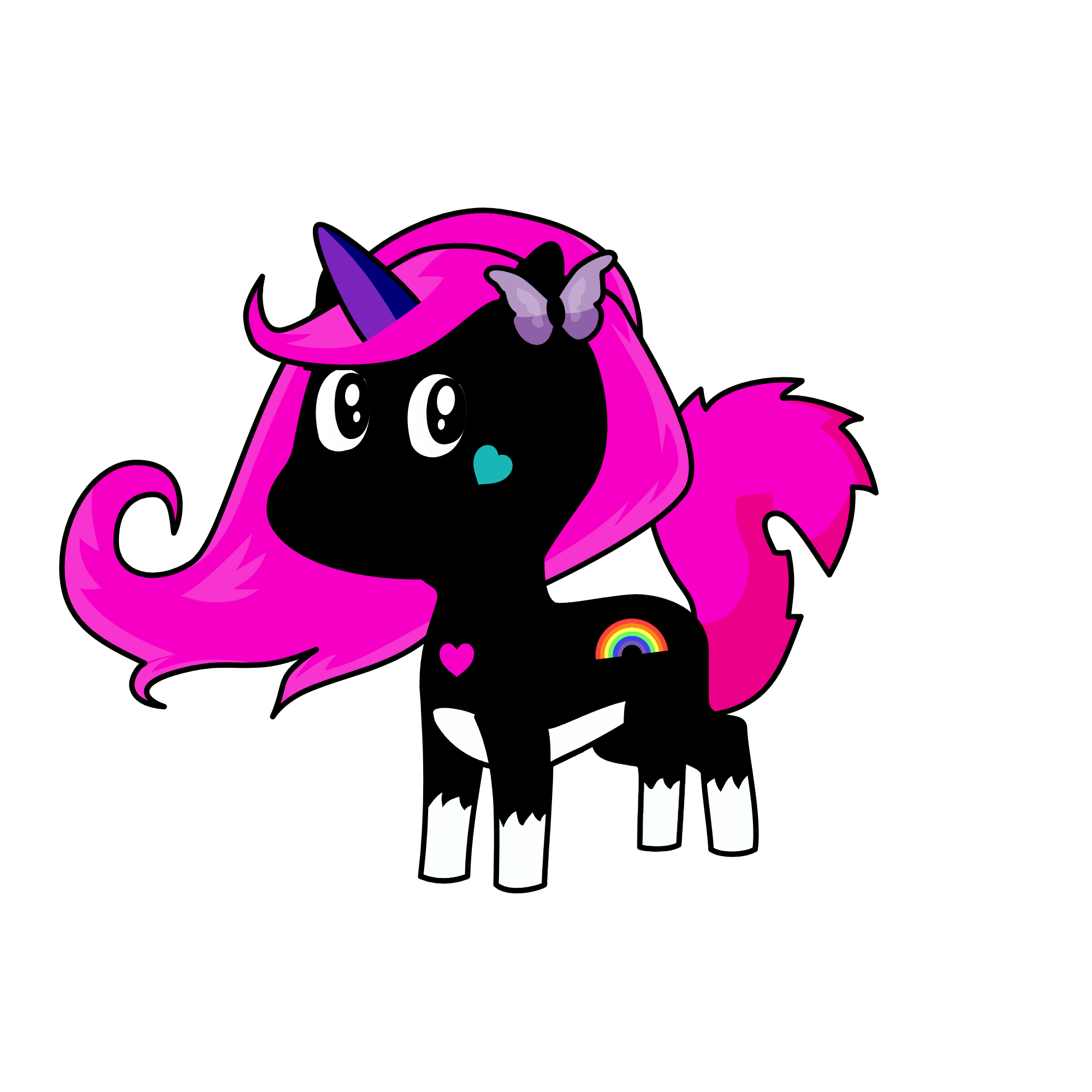 Sky, the unicorn