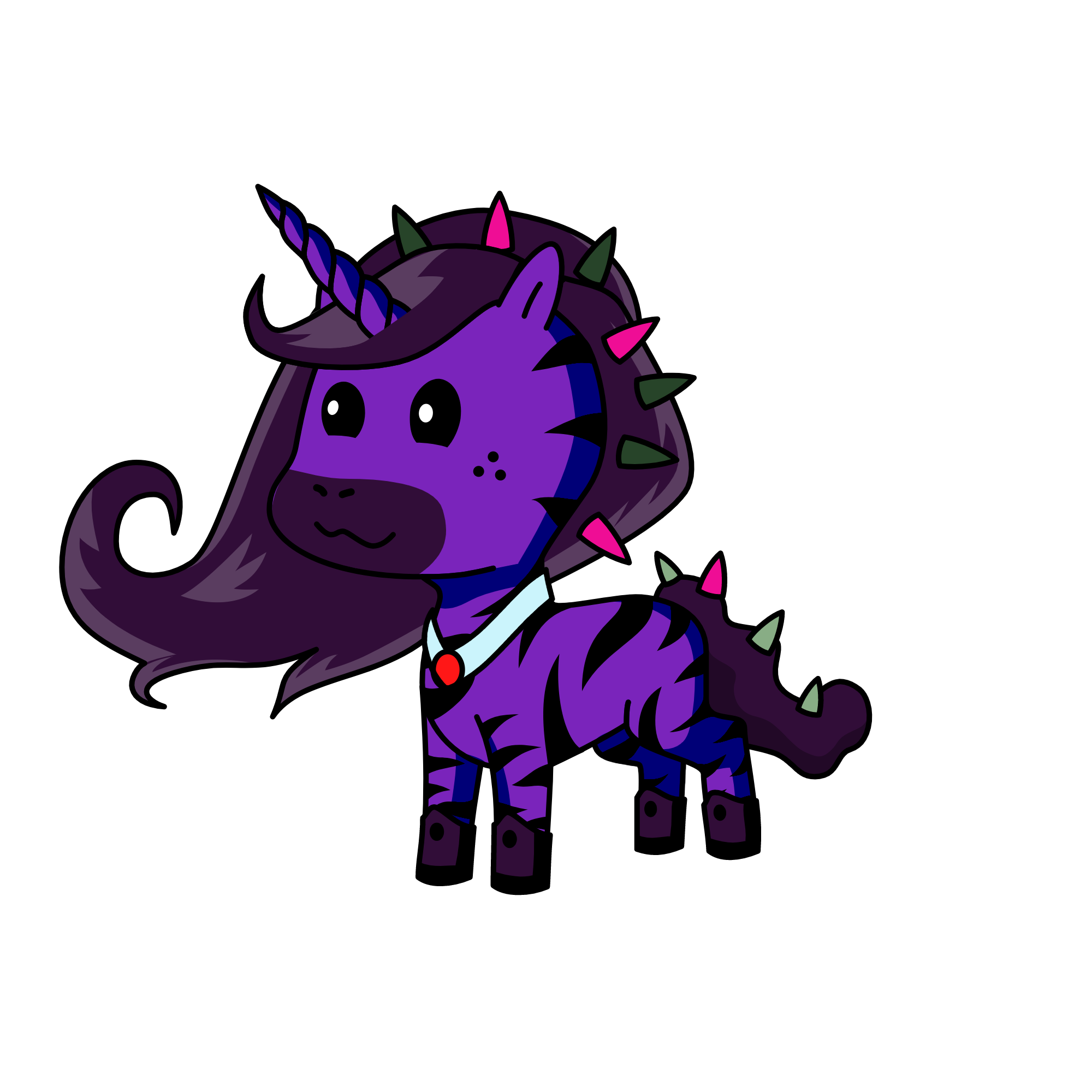 midnight spikes, the unicorn