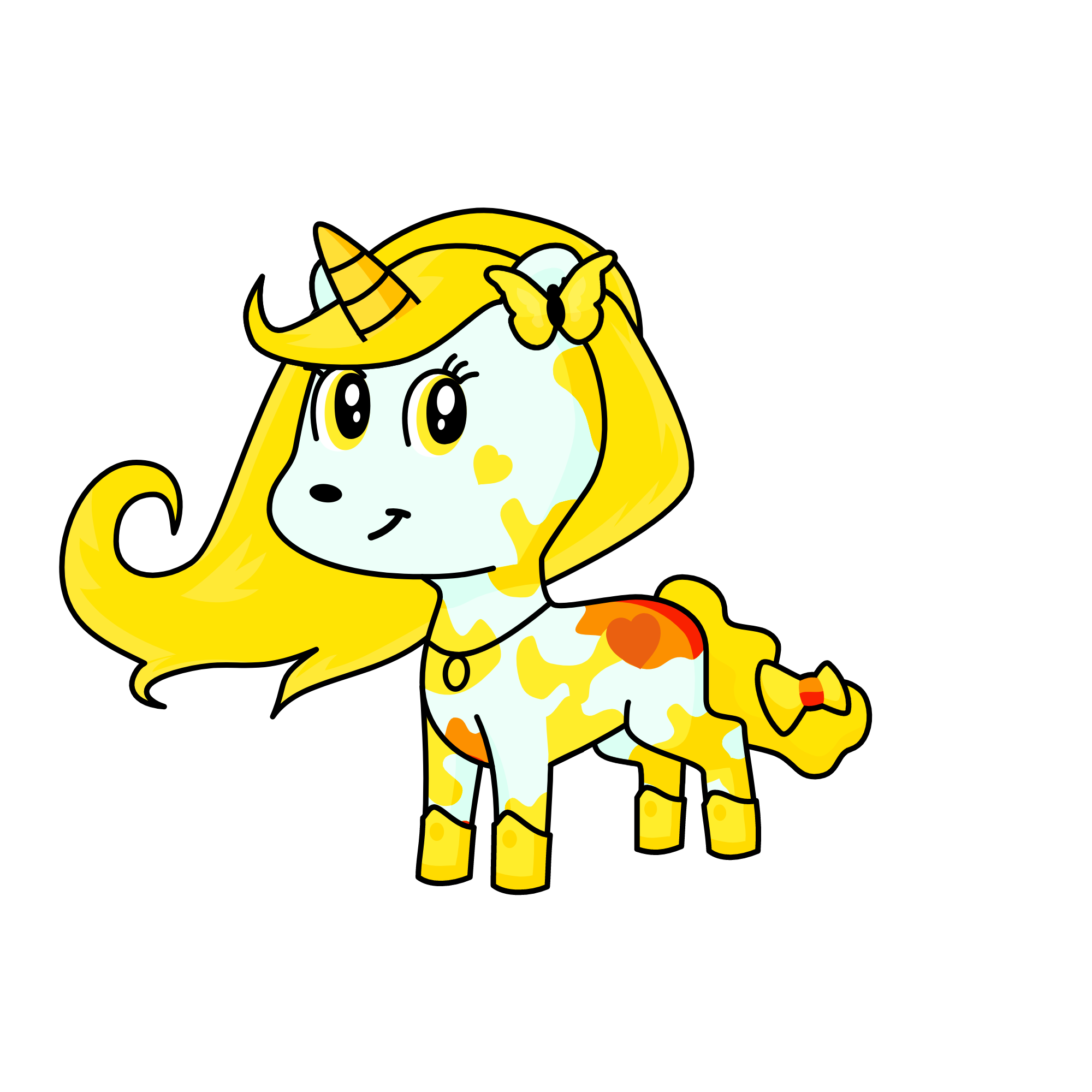 momo, the unicorn