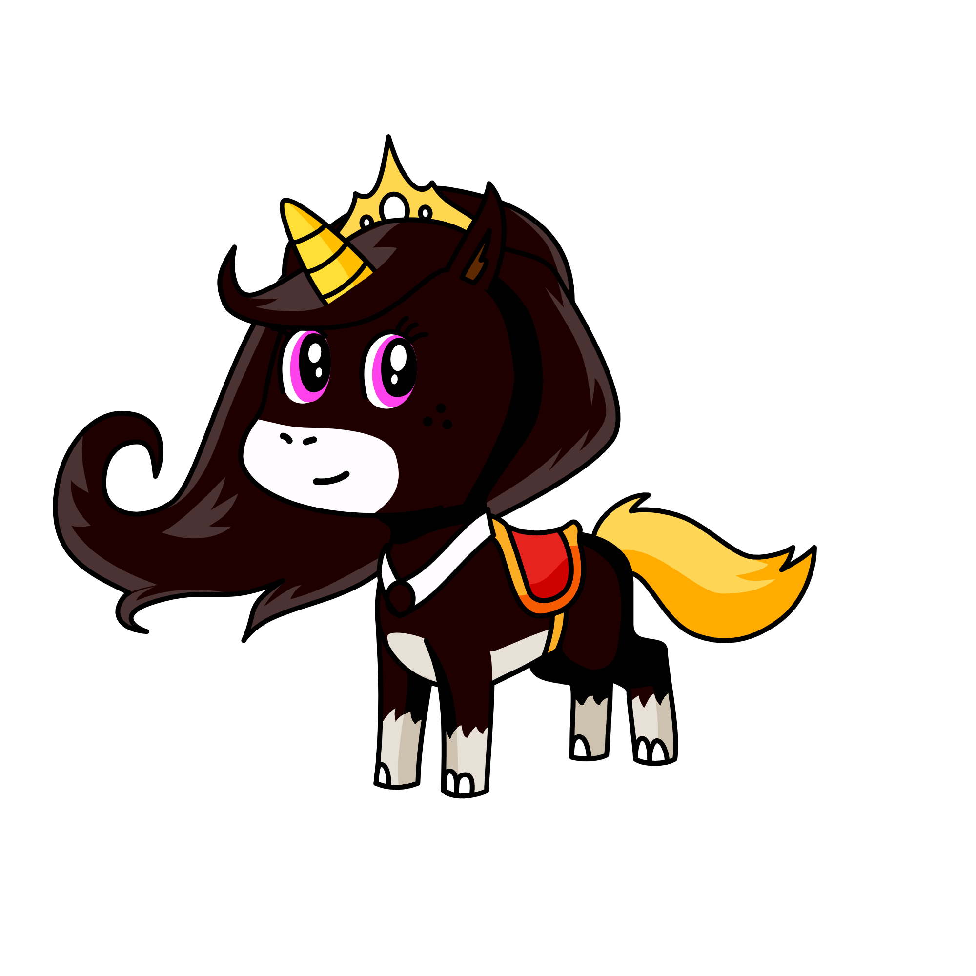Queen Jenny, the unicorn