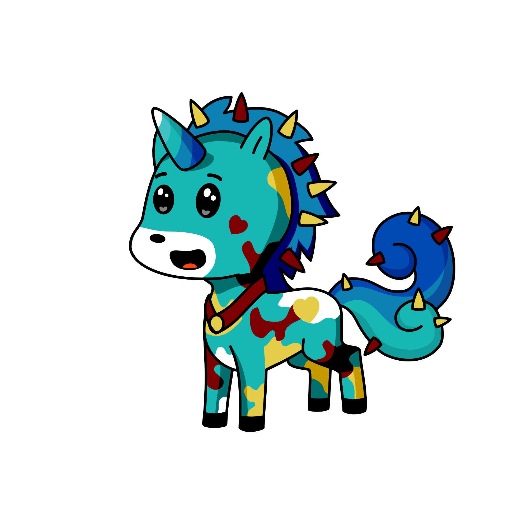 Fenton, the unicorn