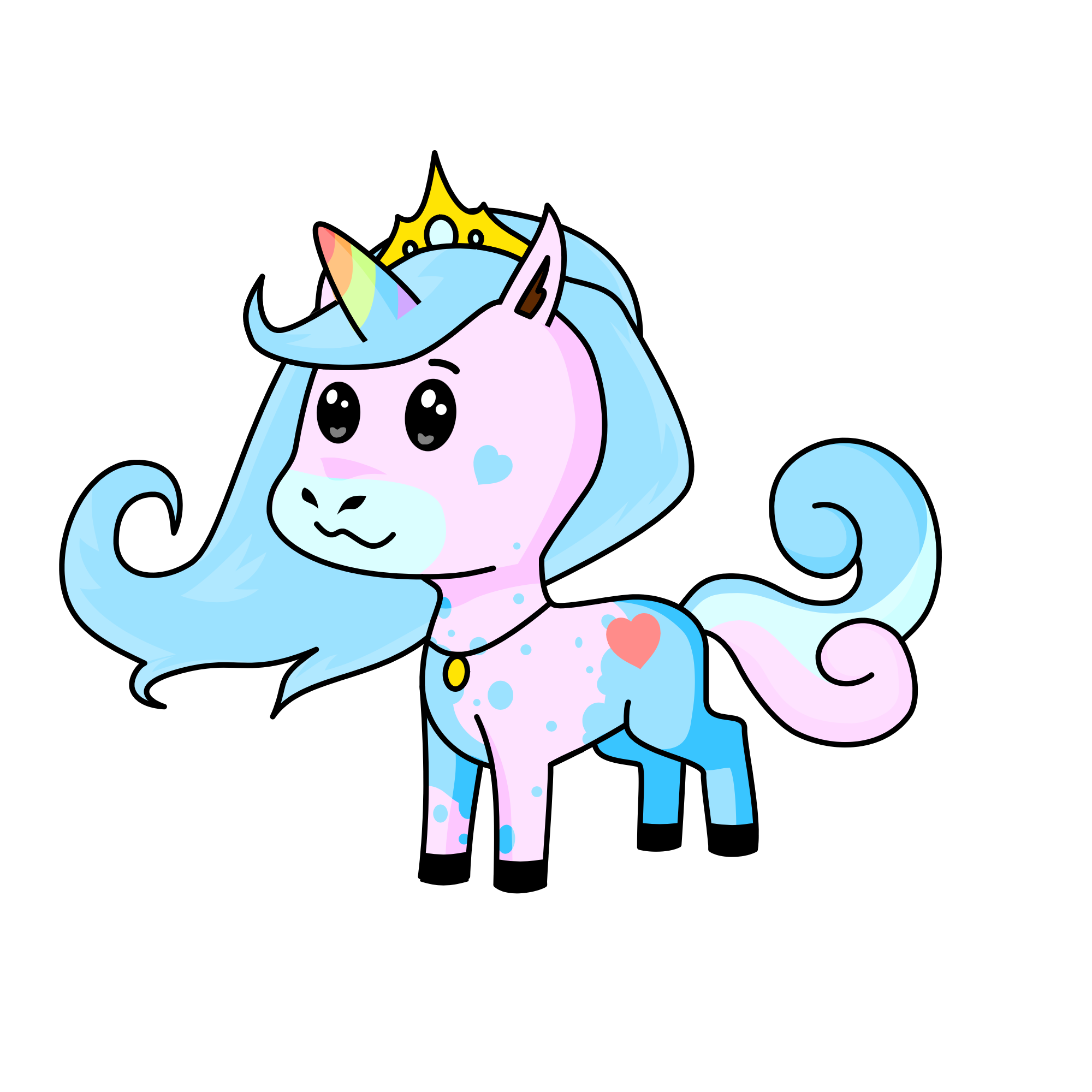 Princess CandyFluff, the unicorn