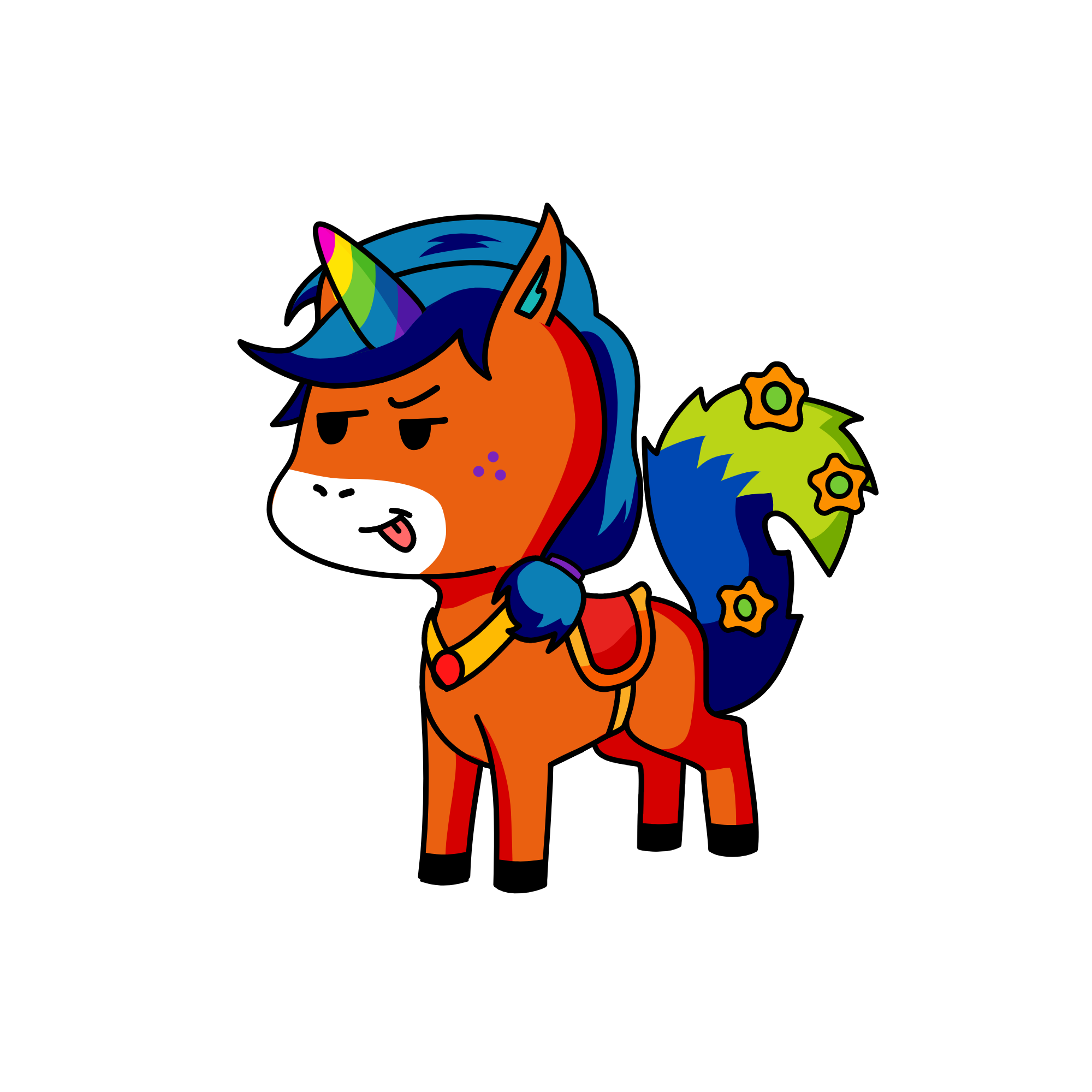 My Uni, the unicorn