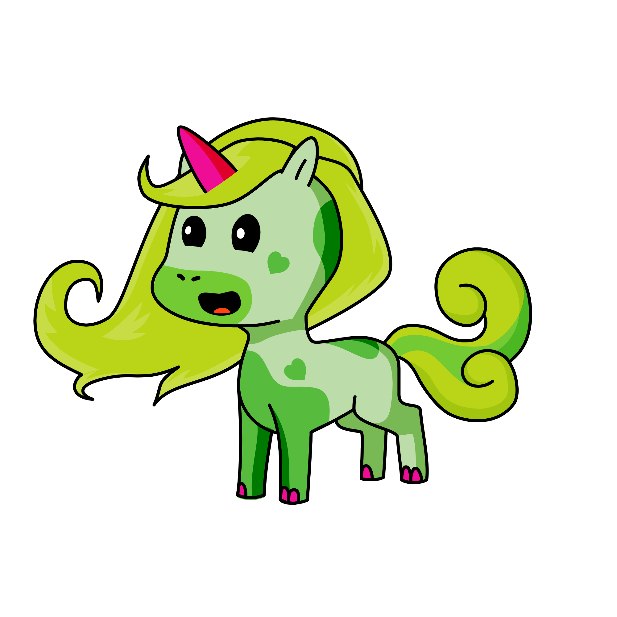 ππππΊπΊπΊ, the unicorn
