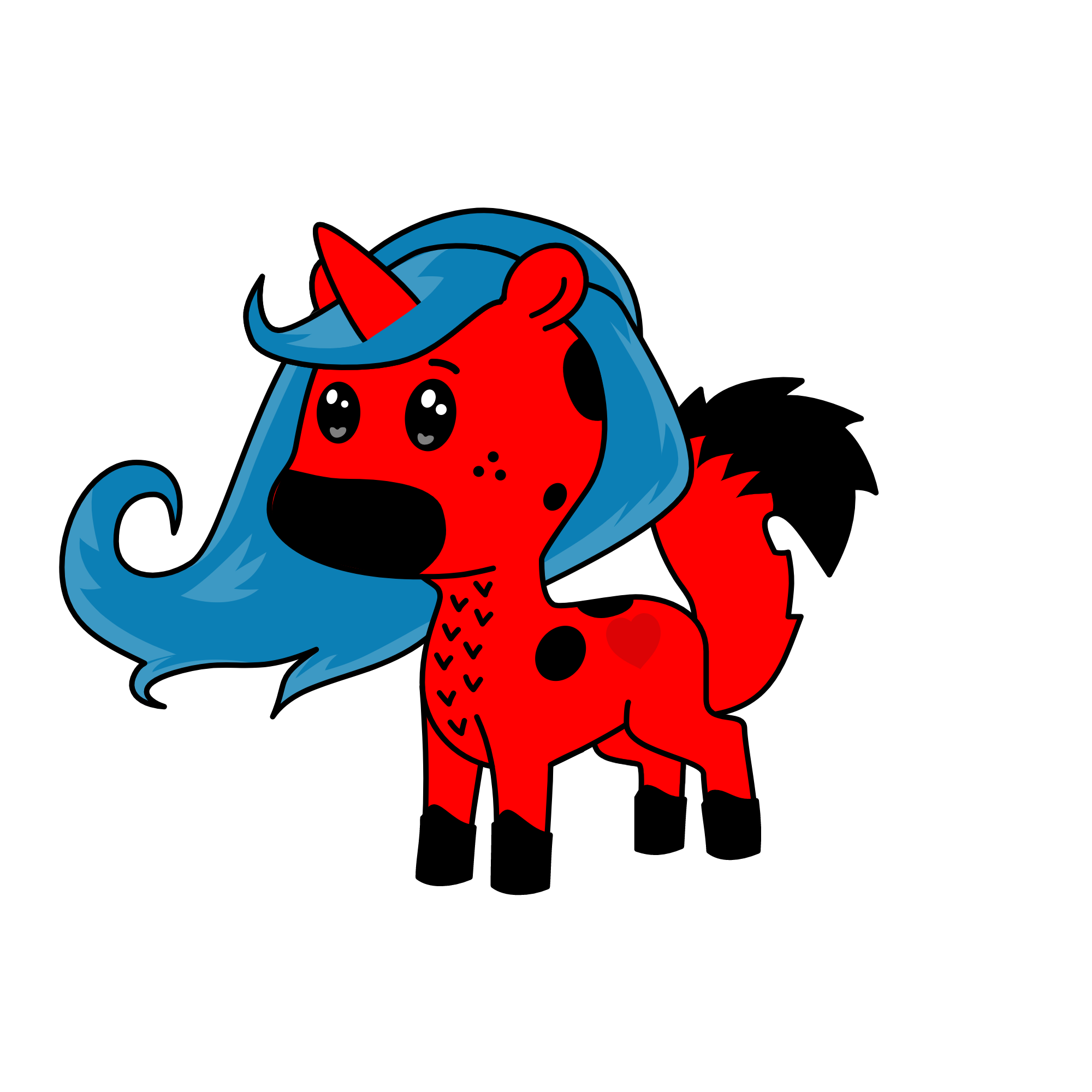 ladybug, the unicorn