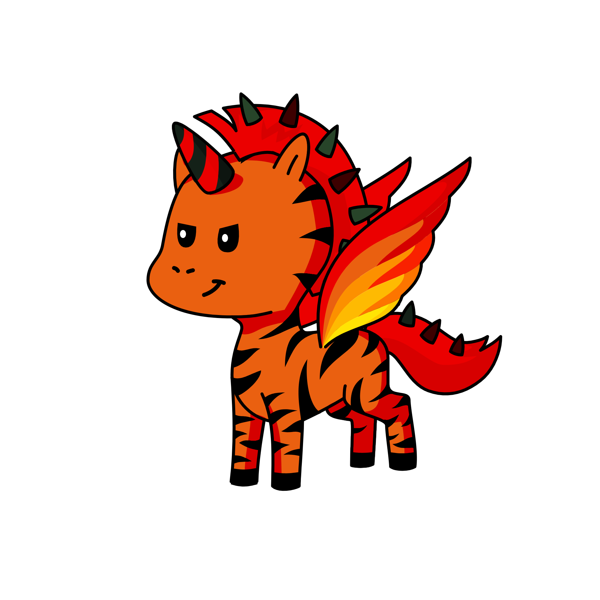 Flame Devil , the unicorn