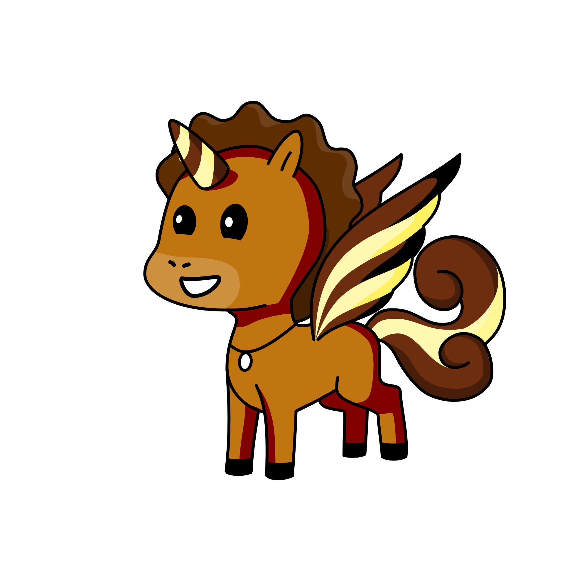 pudding, the unicorn