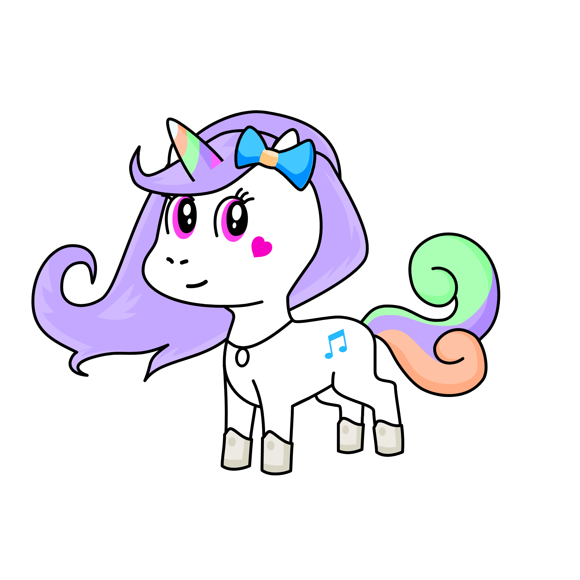 Style Queen, the unicorn
