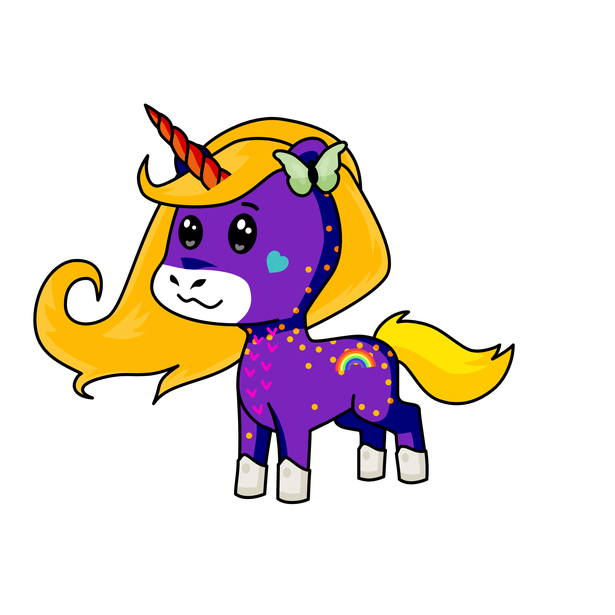 Sun Flutter, the unicorn