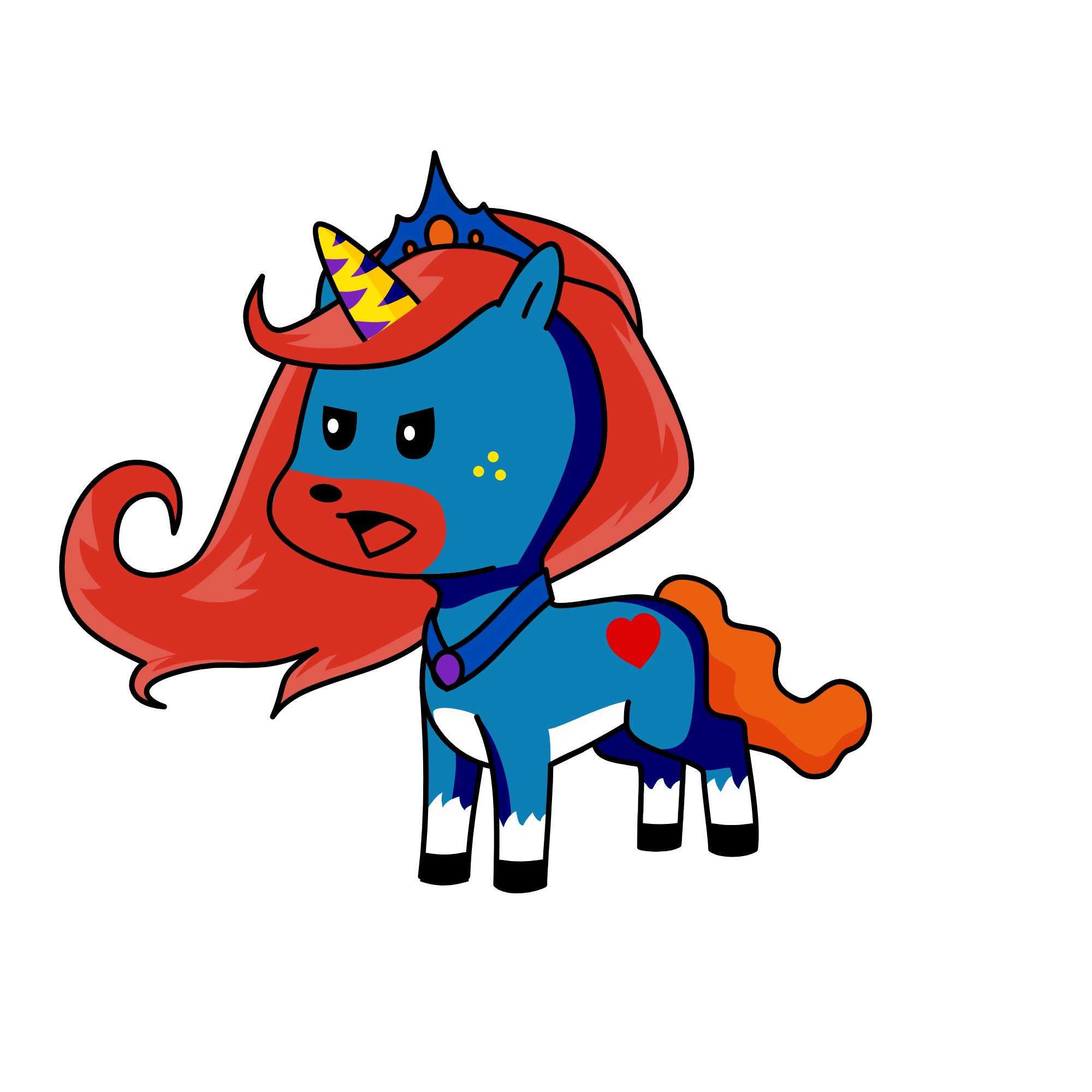 angri, the unicorn