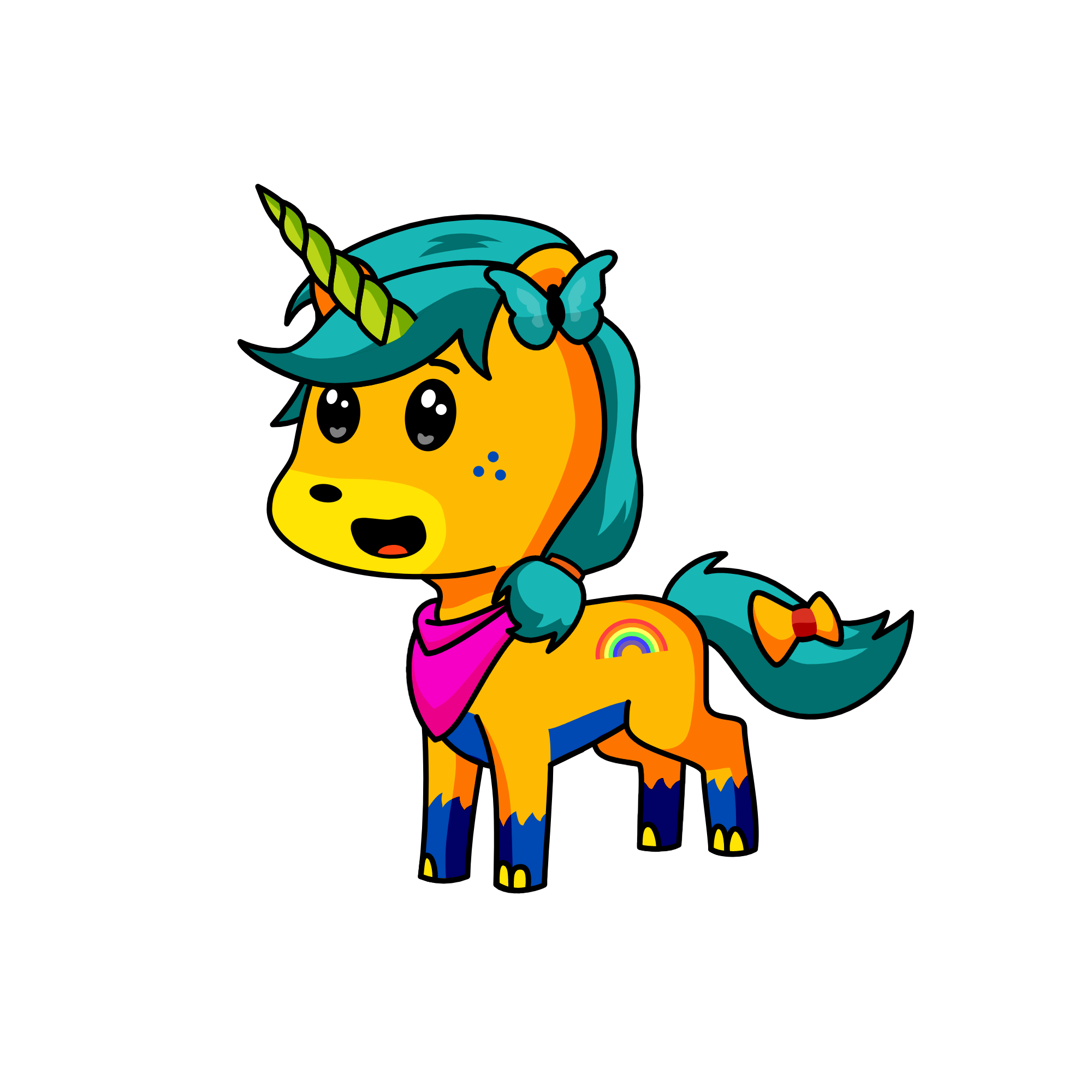 Bonnie, the unicorn