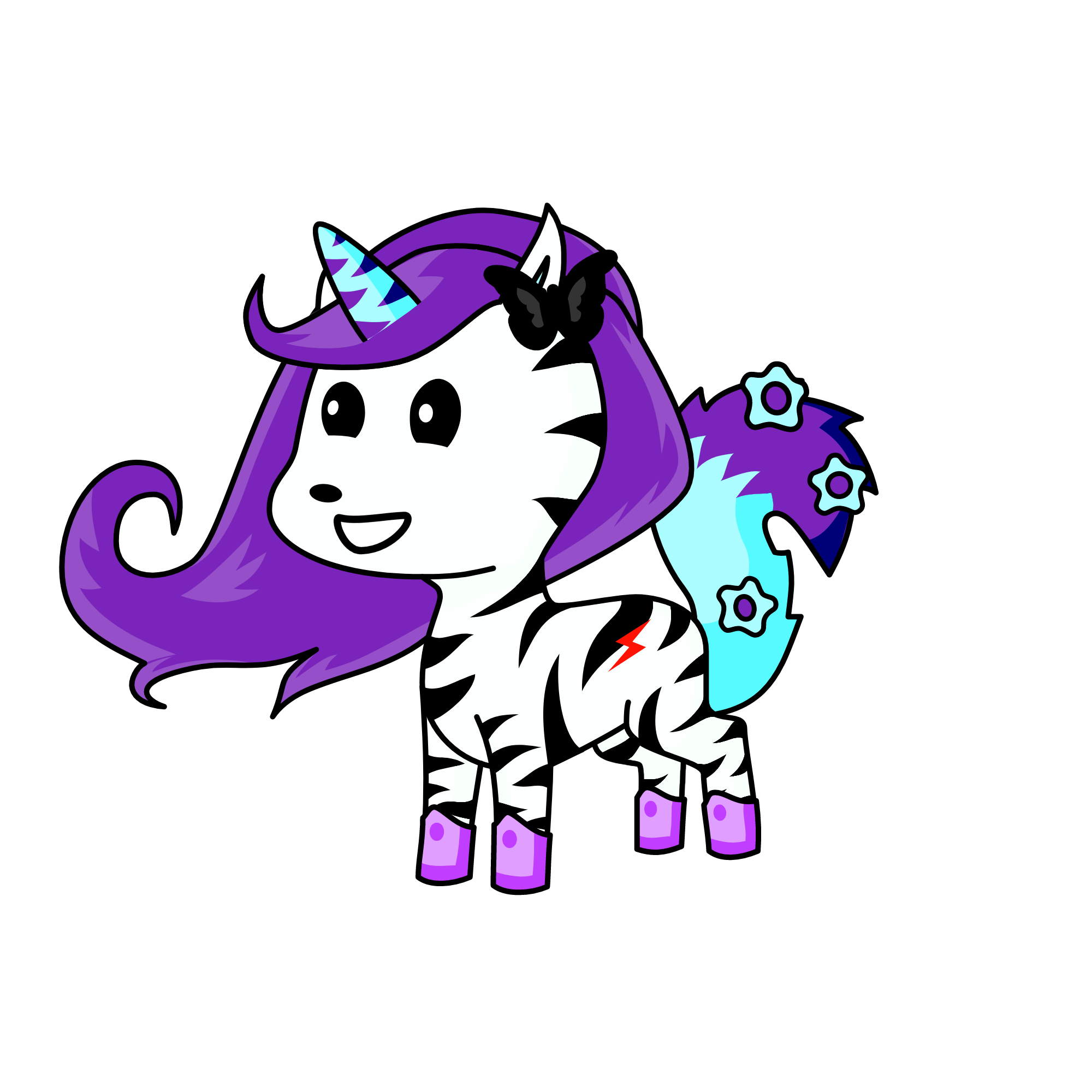 Red, the unicorn