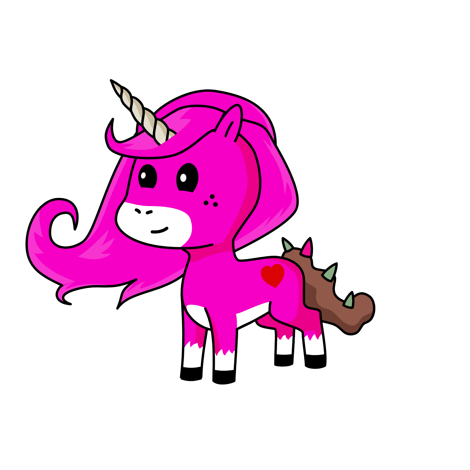 hentai tanga ina mo, the unicorn