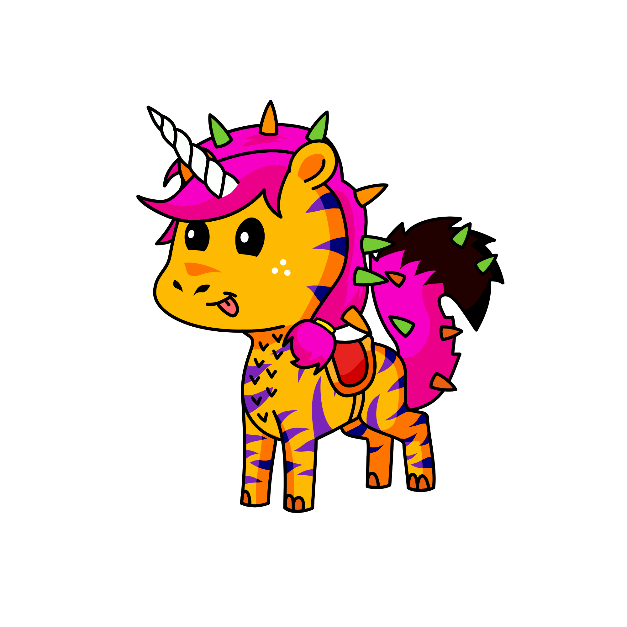 Desert Spirit, the unicorn